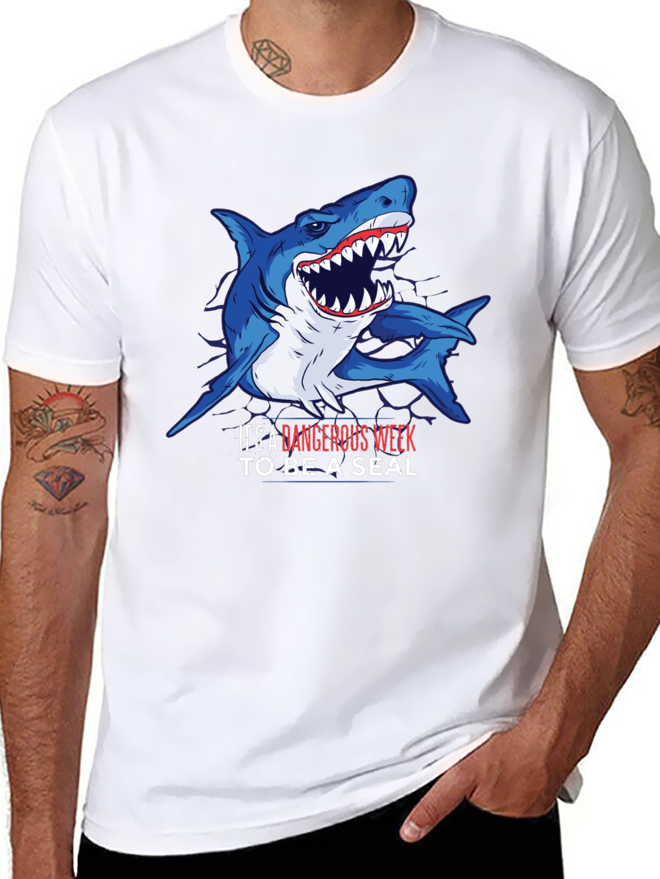 Shark Week T-Shirt - Its A Dangerous Week