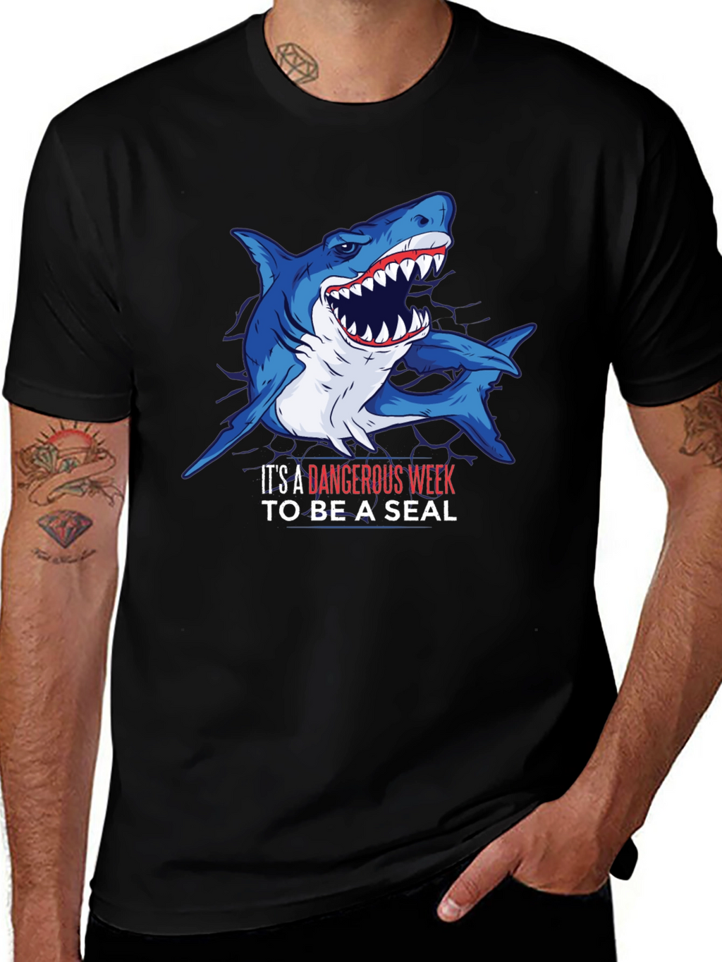 Shark Week T-Shirt - Its A Dangerous Week