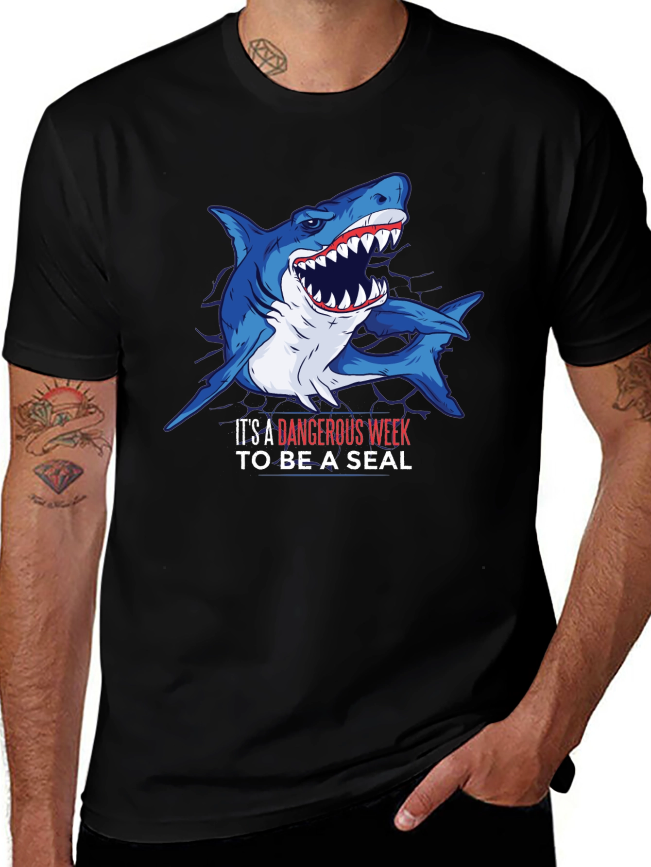 Shark Week T-Shirt - Its A Dangerous Week