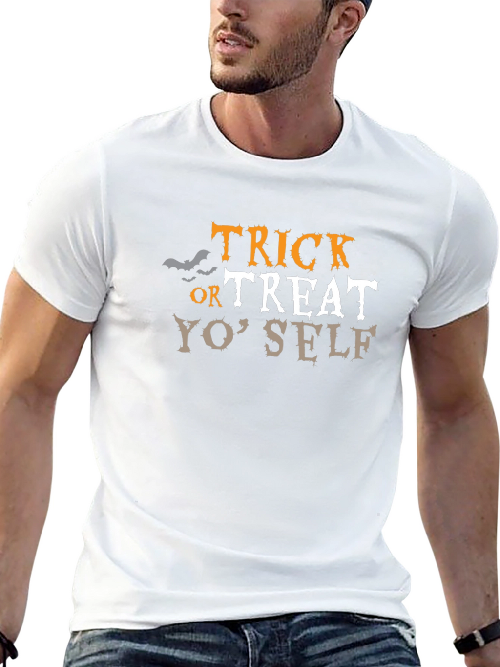 Trick or Treat Yo Self Halloween T-Shirt
