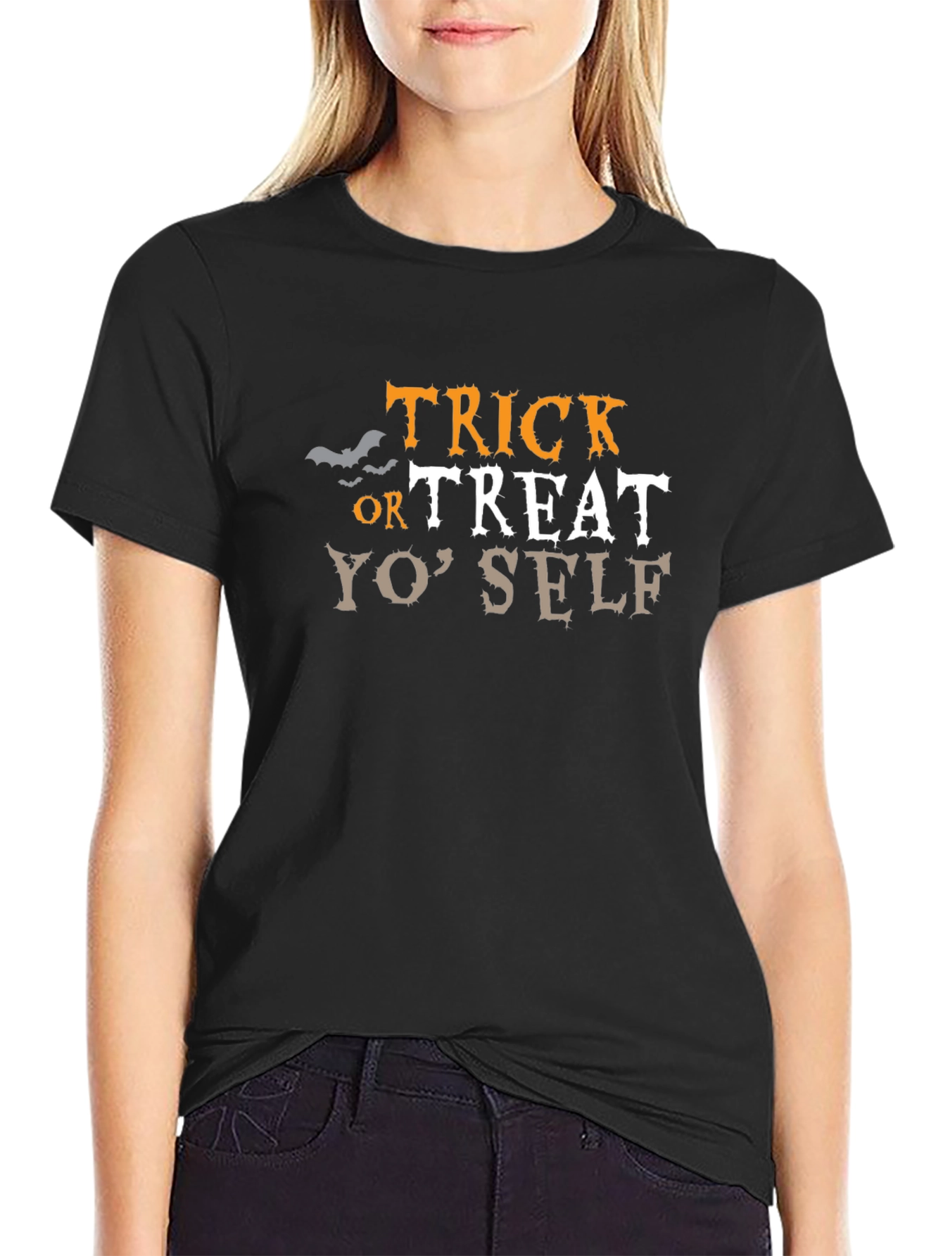 Trick or Treat Yo Self Halloween T-Shirt