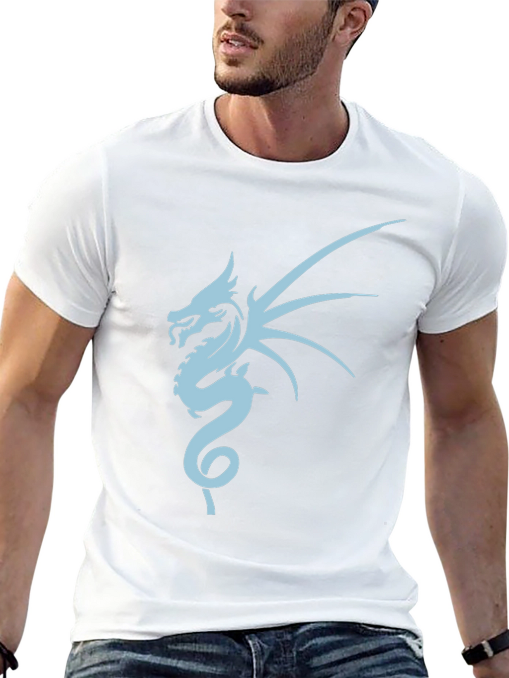 Dragon Graphic Black T-Shirt