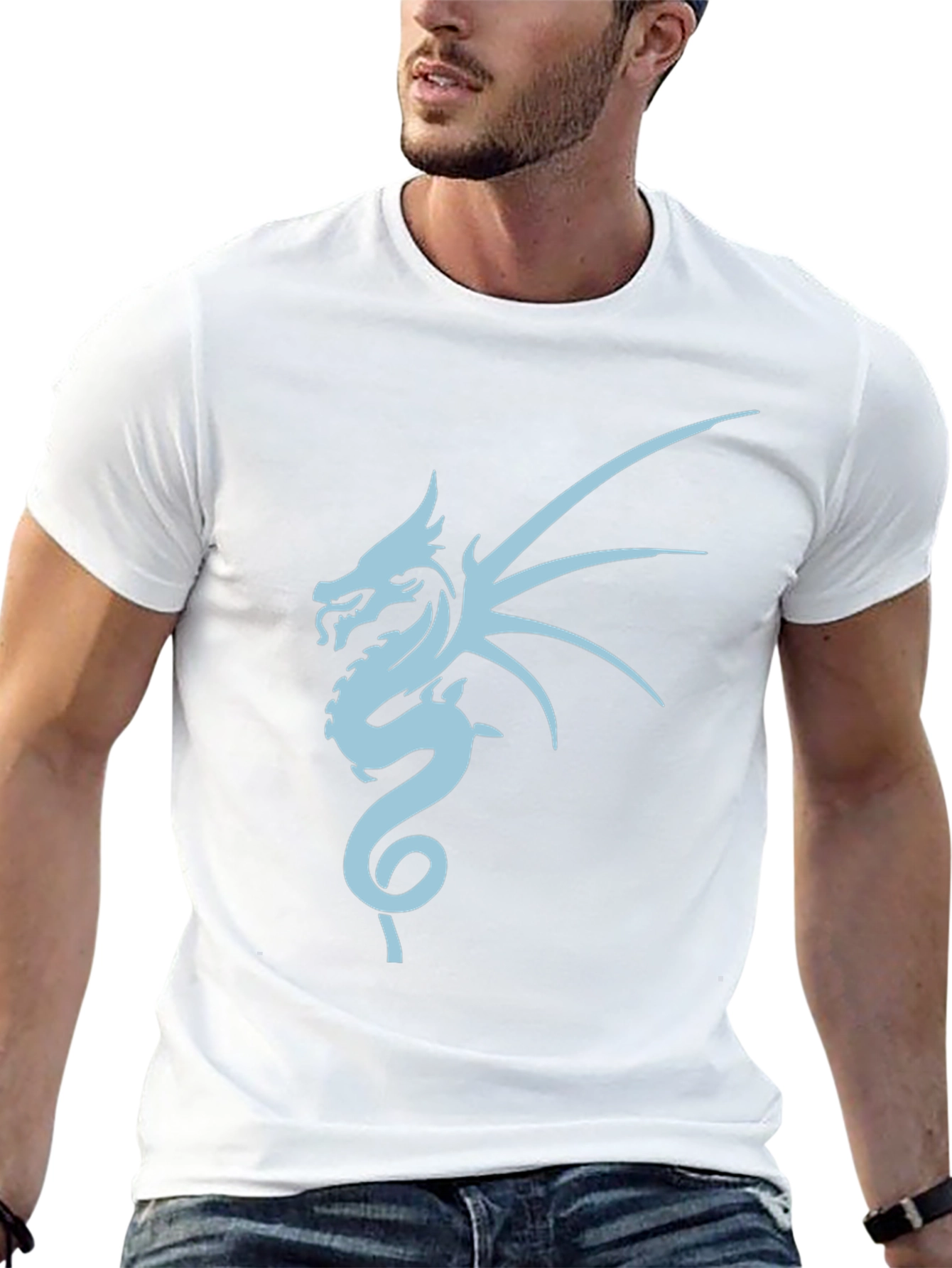 Dragon Graphic Black T-Shirt