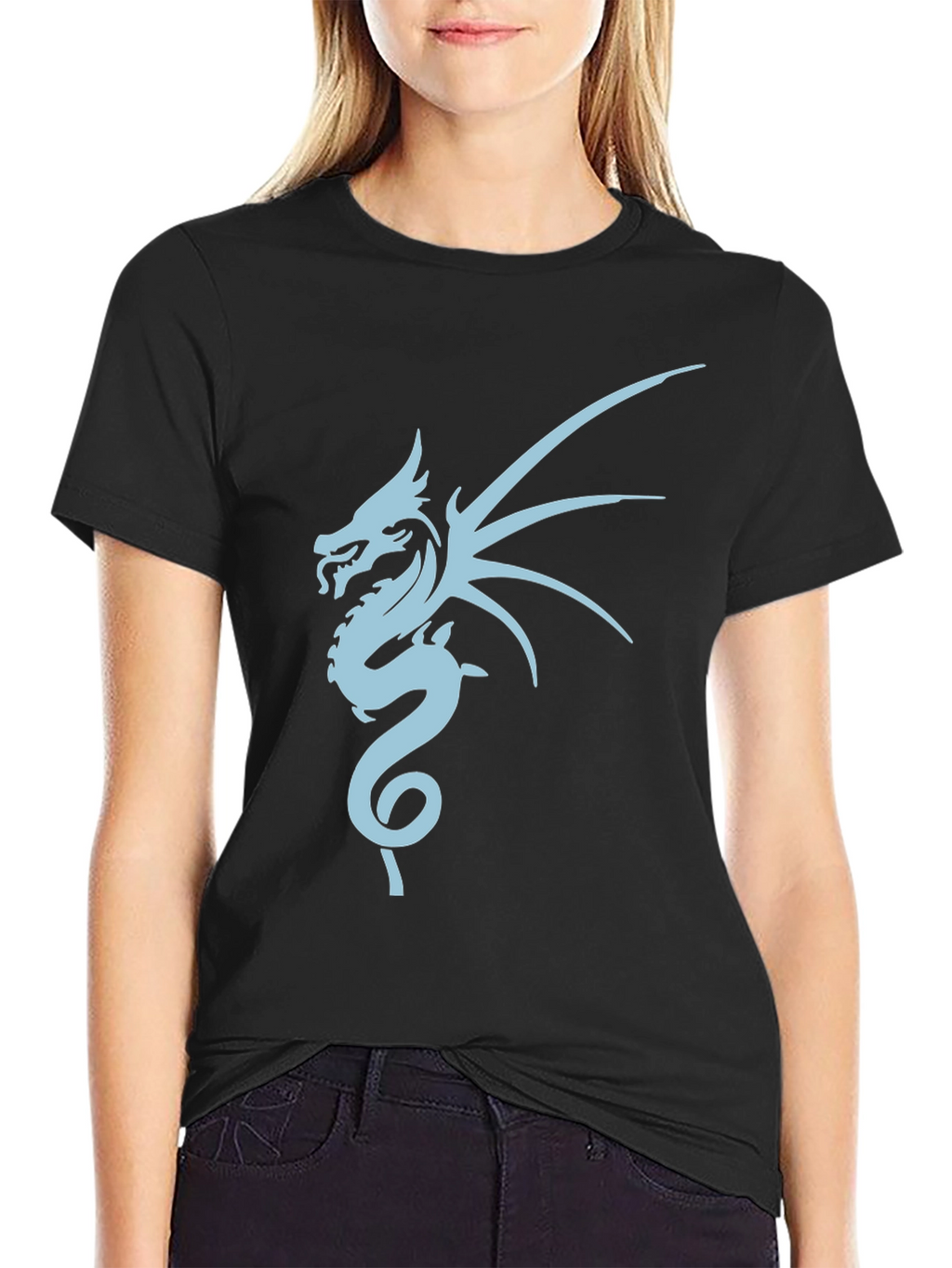 Dragon Graphic Black T-Shirt