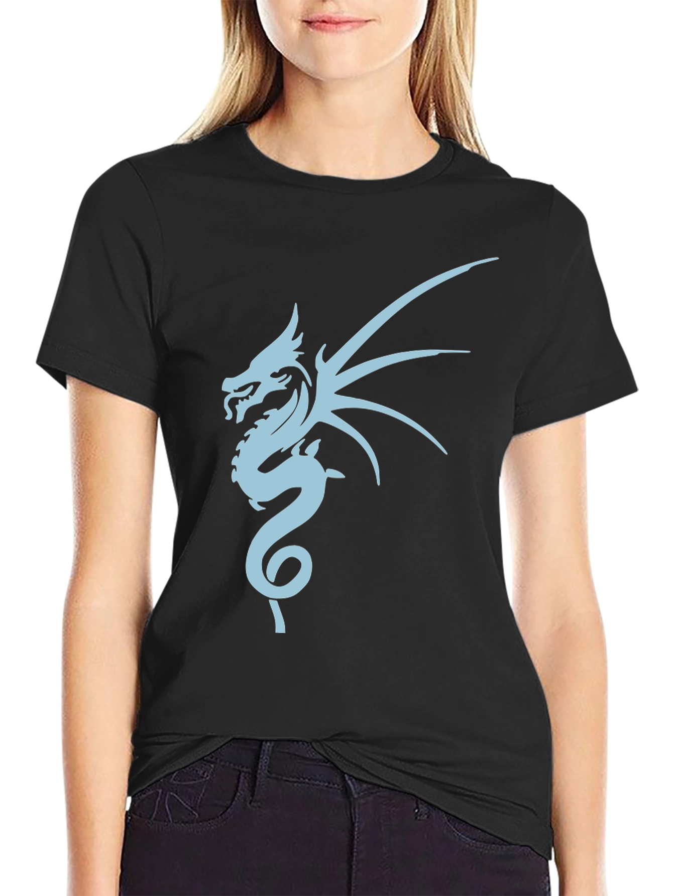 Dragon Graphic Black T-Shirt