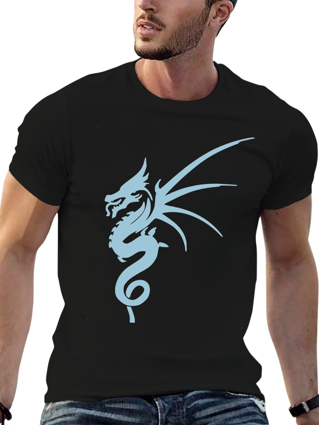 Dragon Graphic Black T-Shirt
