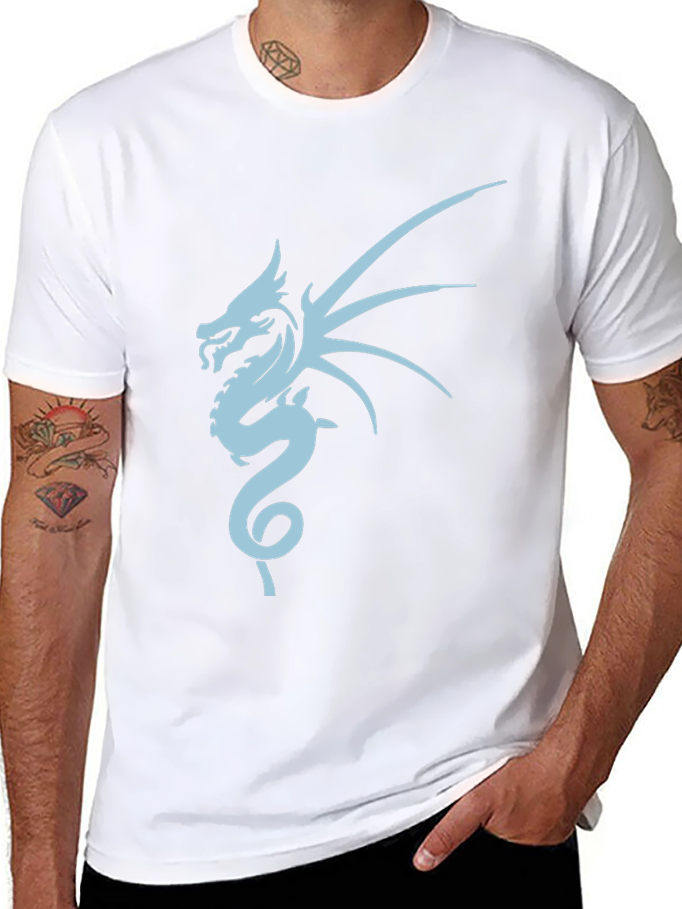 Dragon Graphic Black T-Shirt