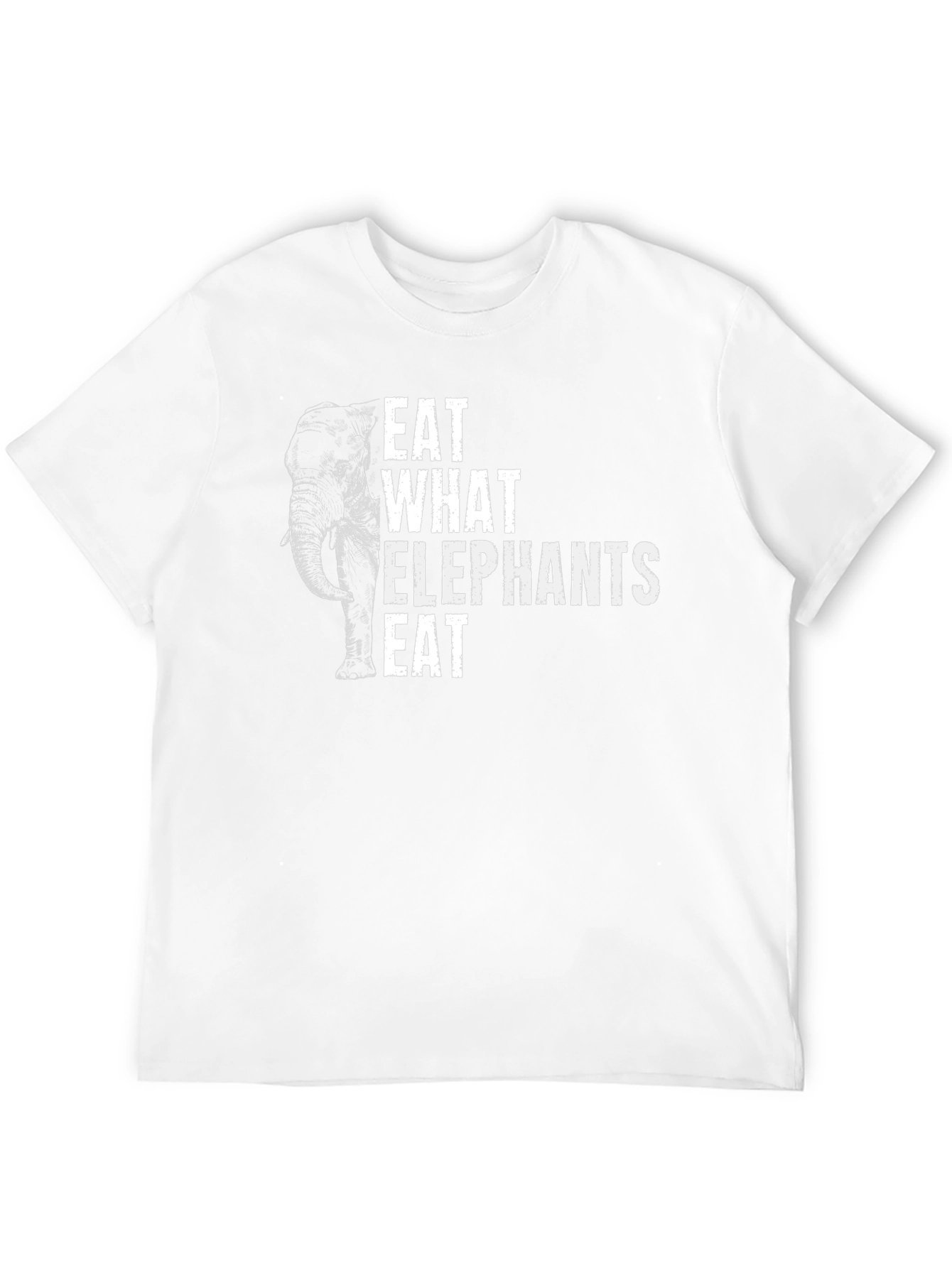 Eat What Elephants Eat Graphic Tee - Unisex