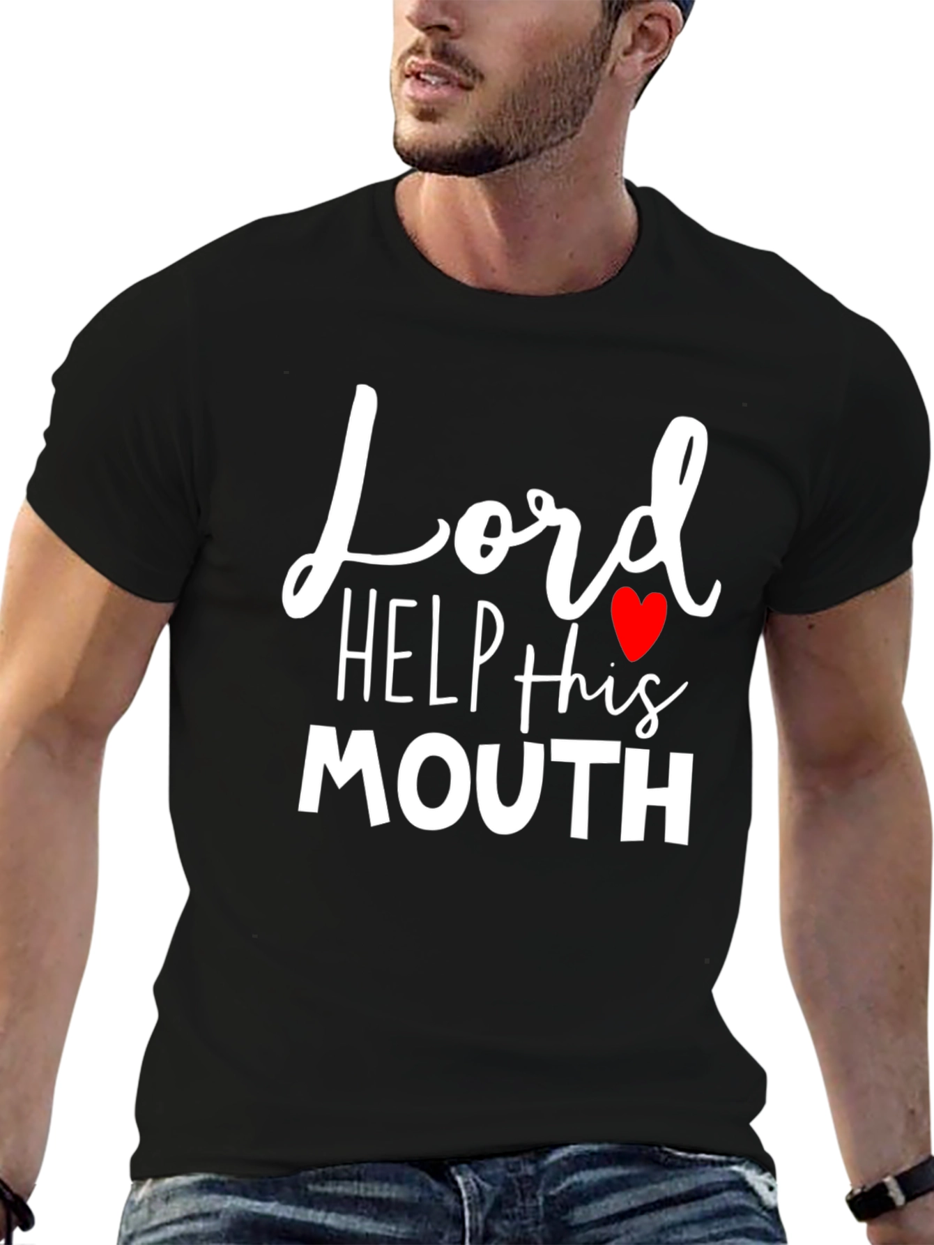 Lord Help This Mouth Funny T-Shirt