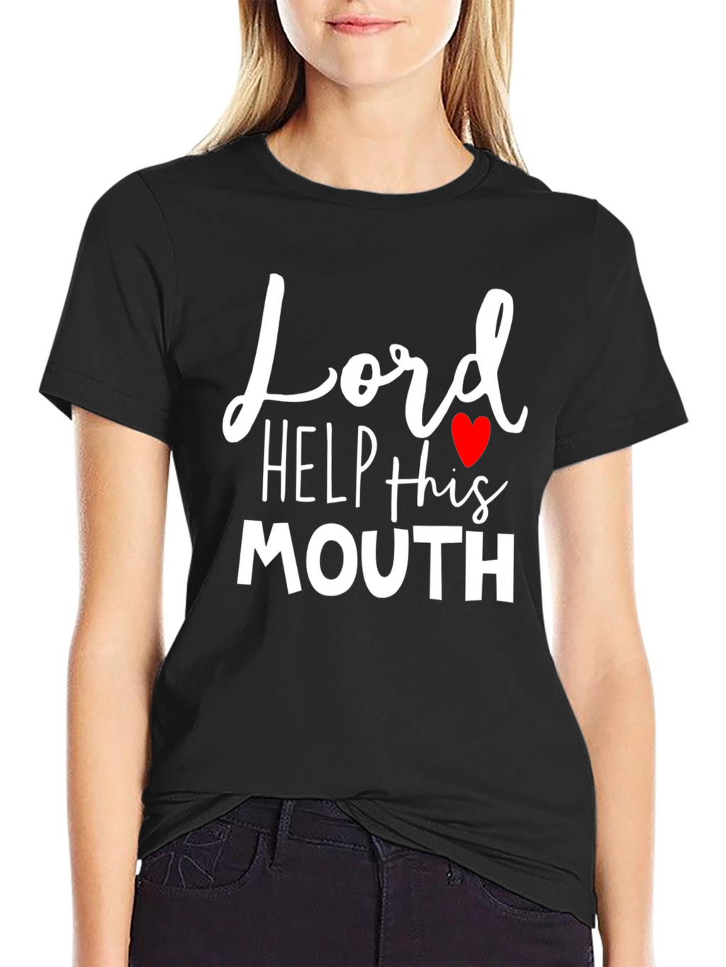 Lord Help This Mouth Funny T-Shirt