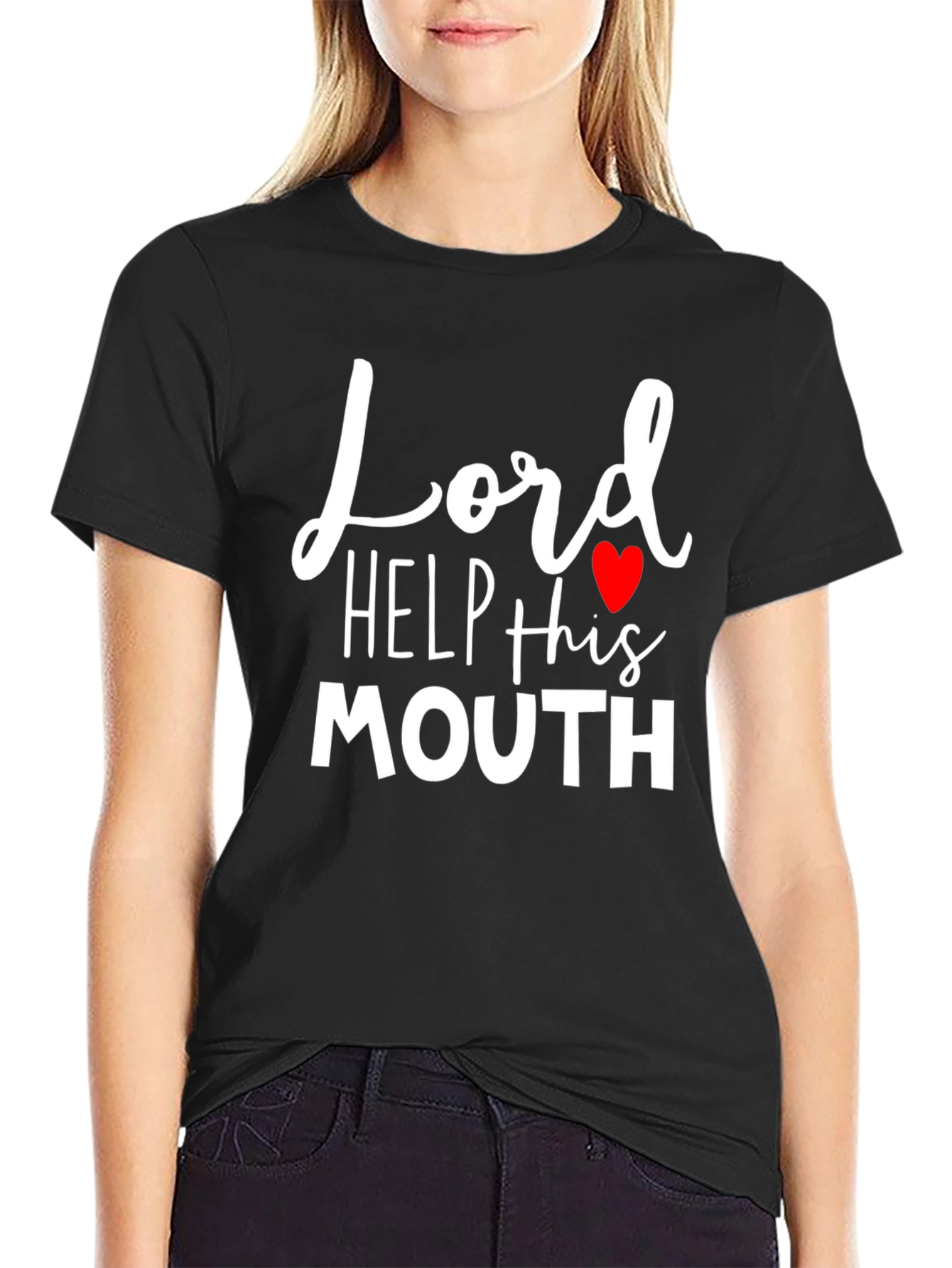 Lord Help This Mouth Funny T-Shirt