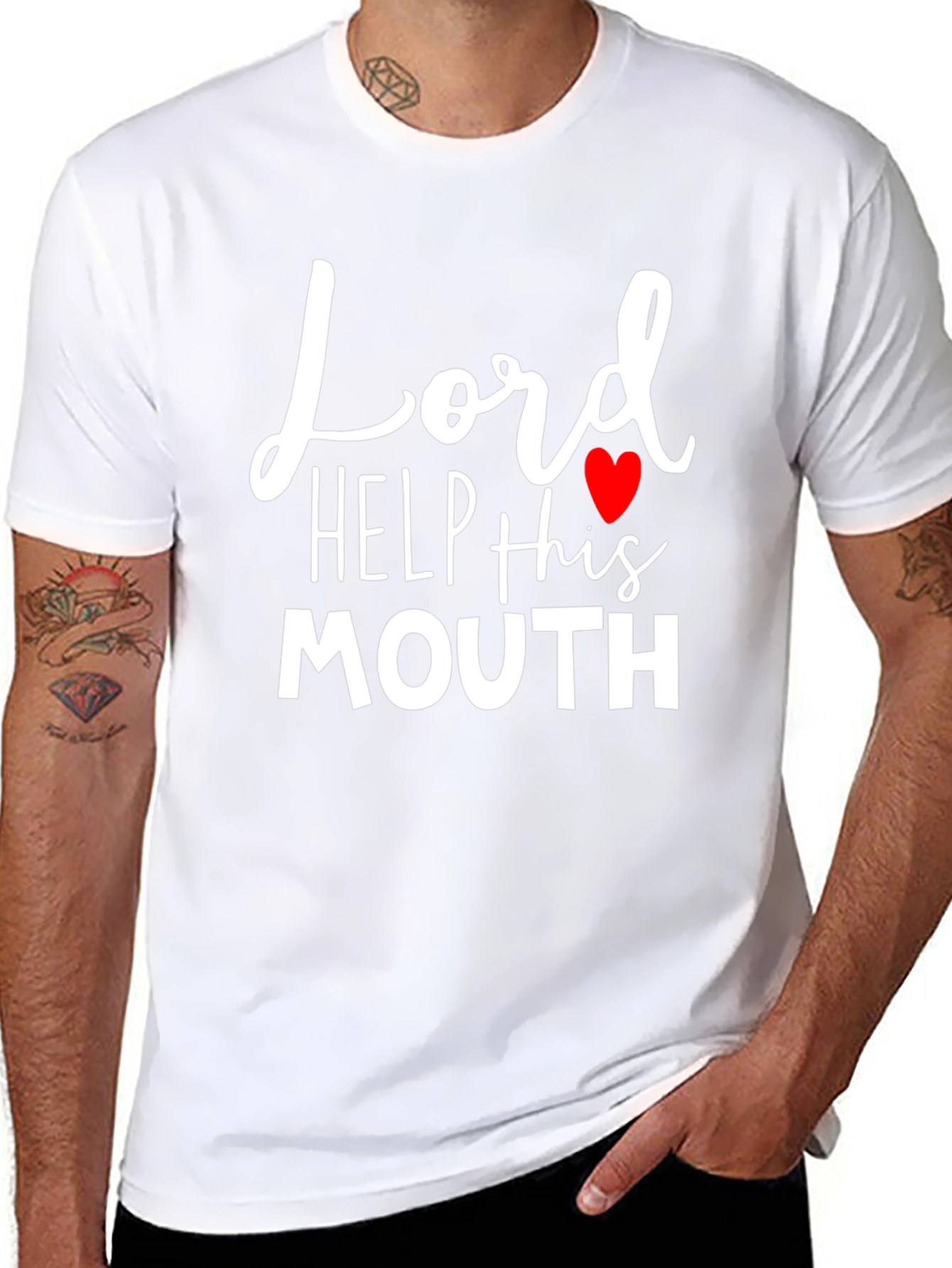 Lord Help This Mouth Funny T-Shirt