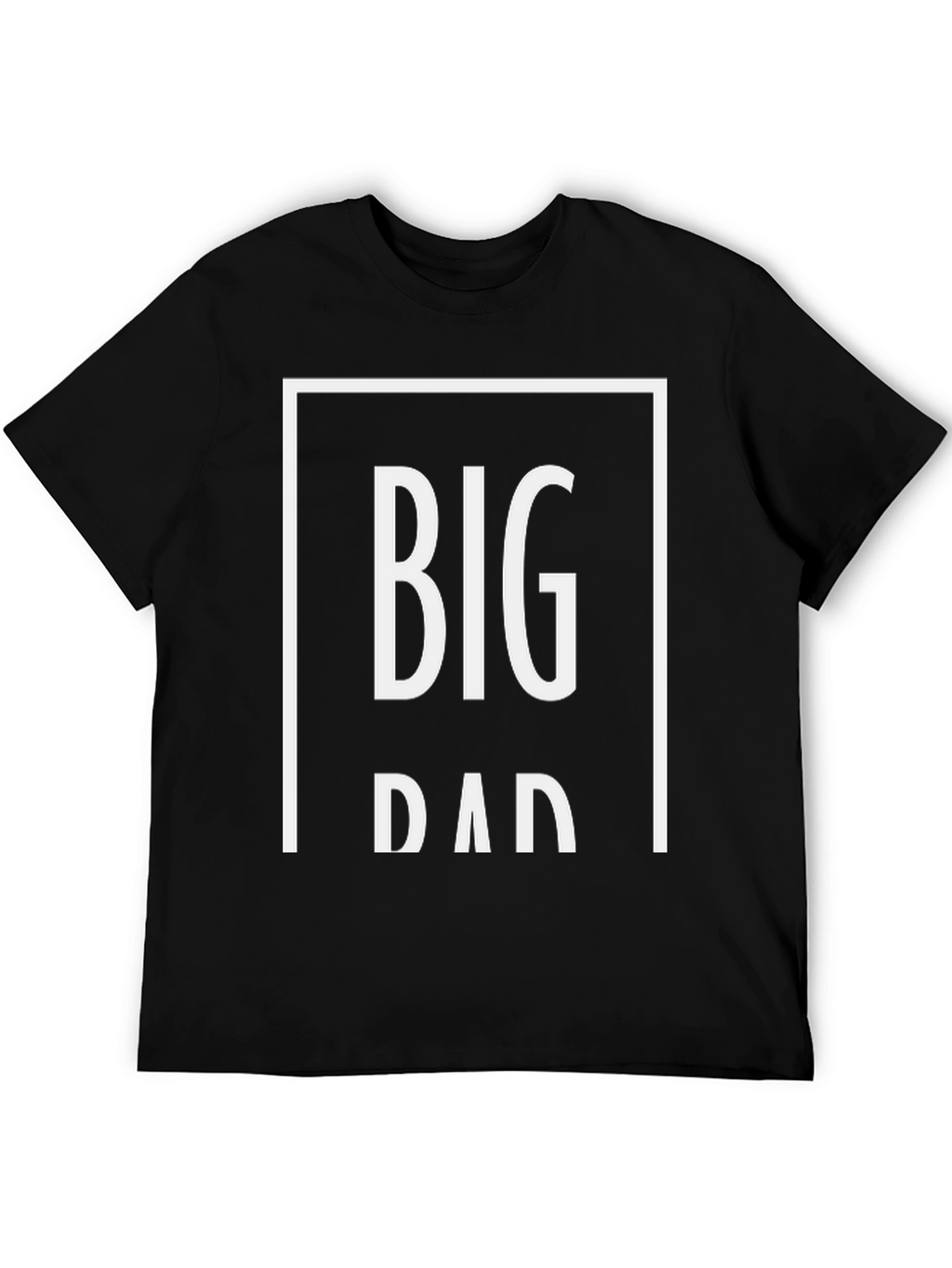Big Dad Black Graphic T-Shirt