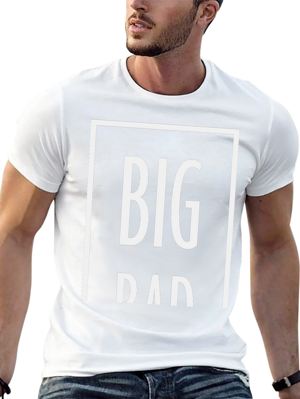 Big Dad Black Graphic T-Shirt