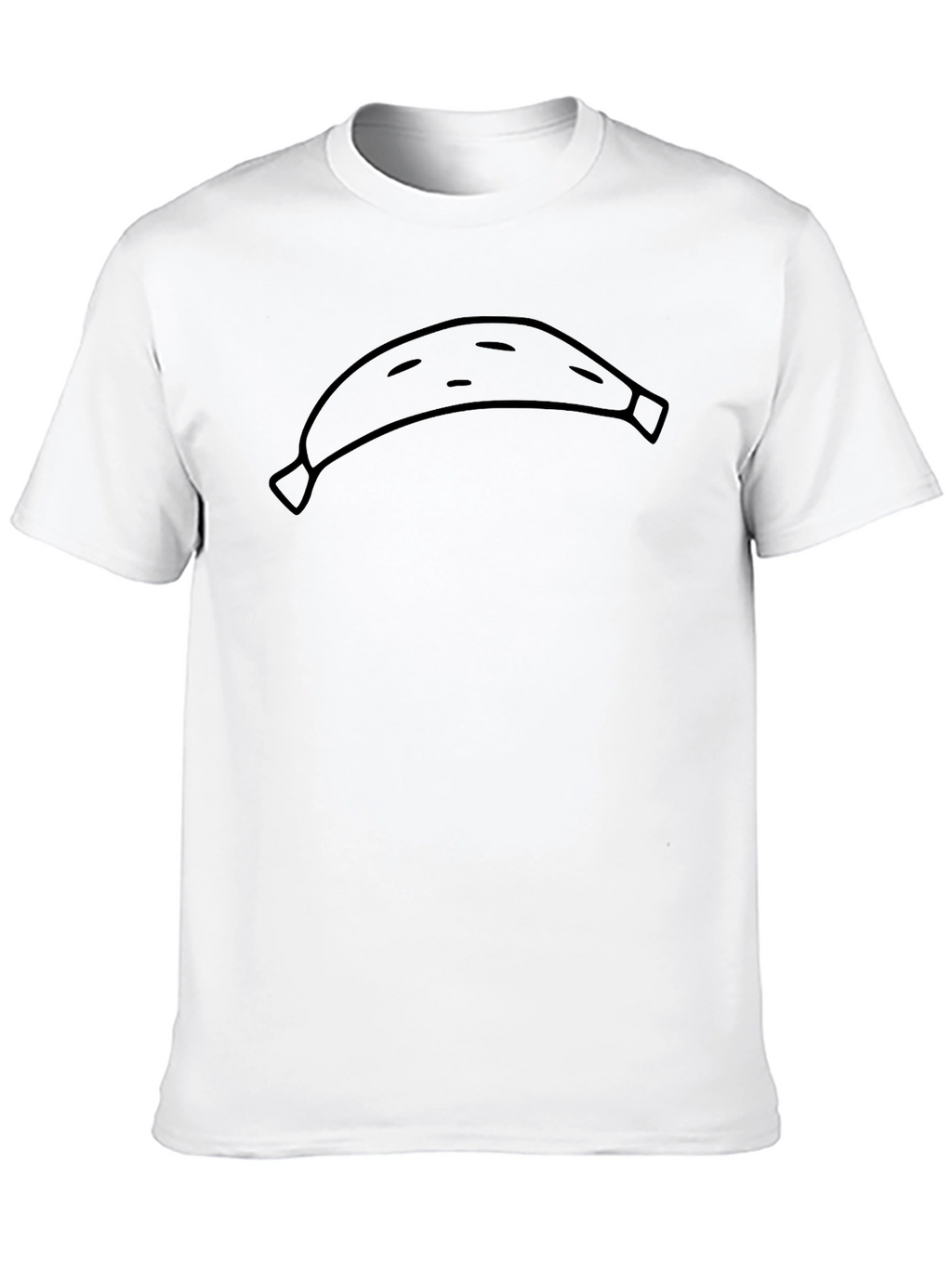 Banana Outline Graphic T-Shirt