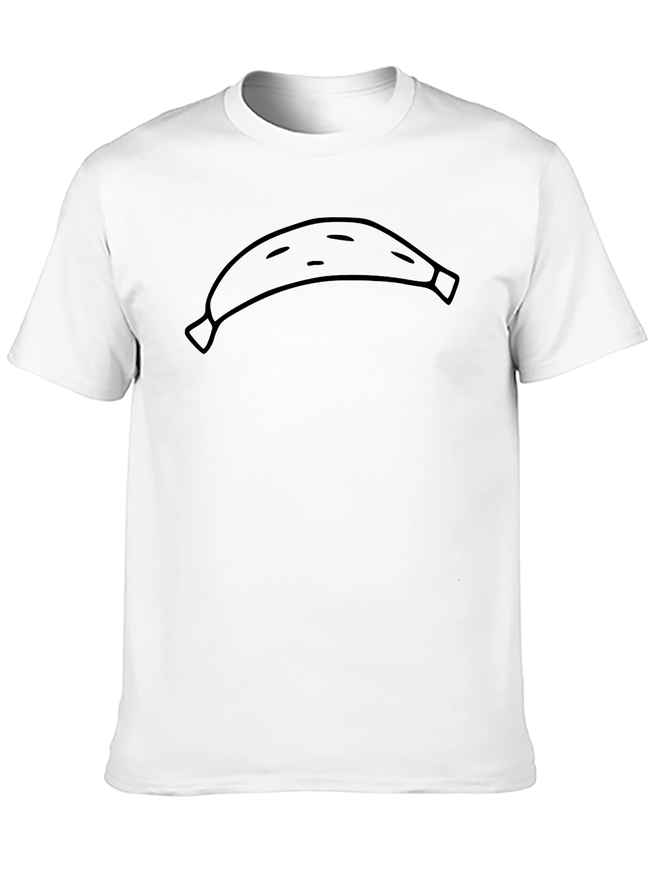 Banana Outline Graphic T-Shirt