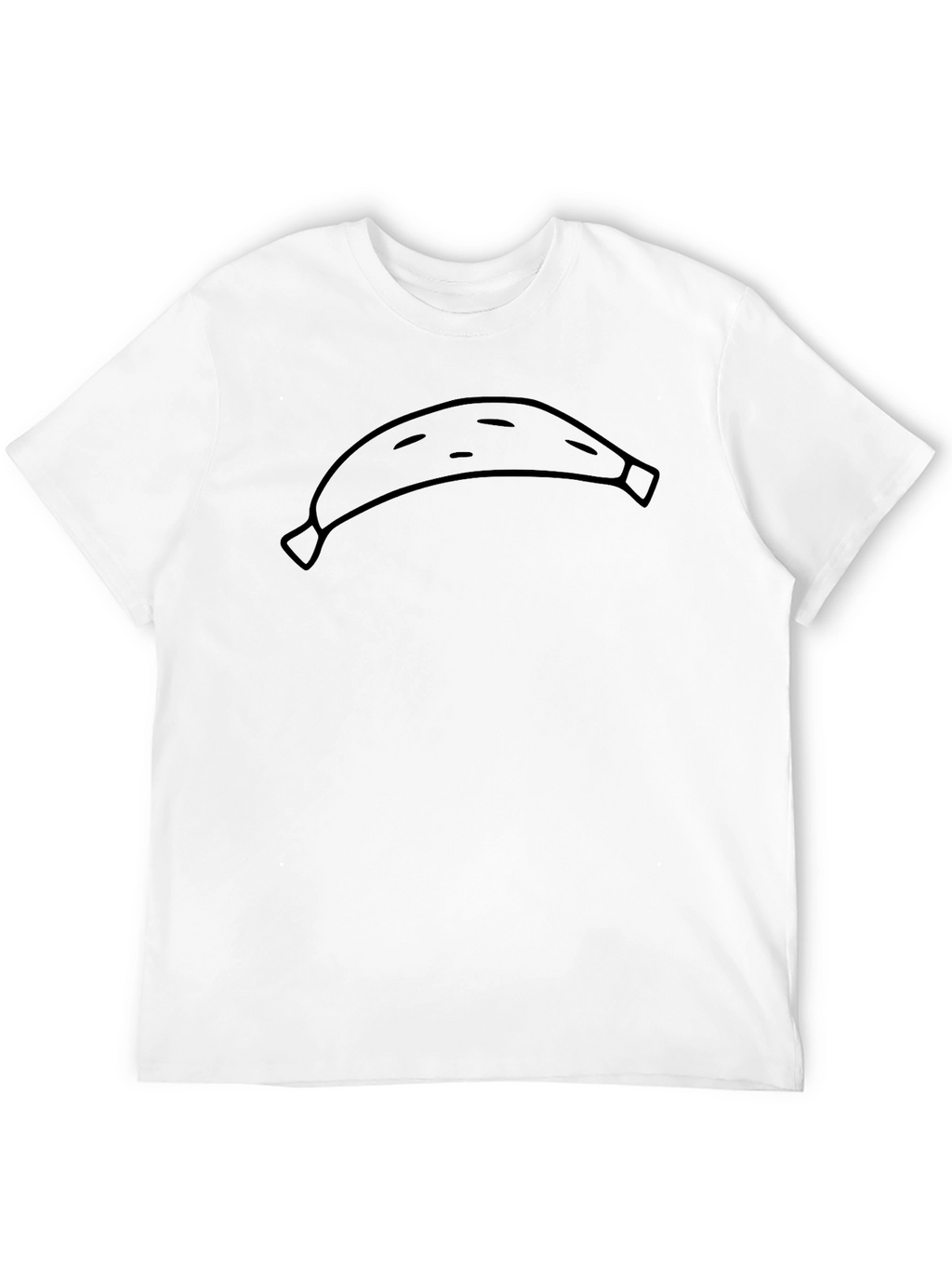 Banana Outline Graphic T-Shirt