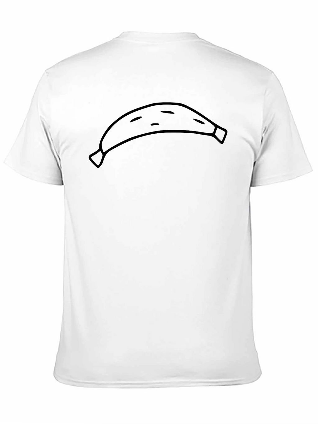 Banana Outline Graphic T-Shirt