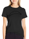 Banana Outline Graphic T-Shirt