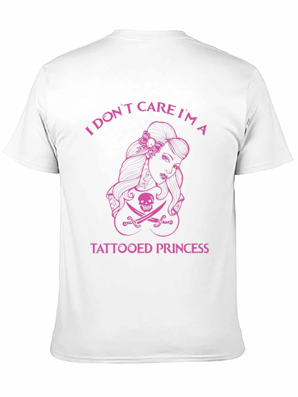 Tattooed Princess Graphic Tee - Edgy and Bold!