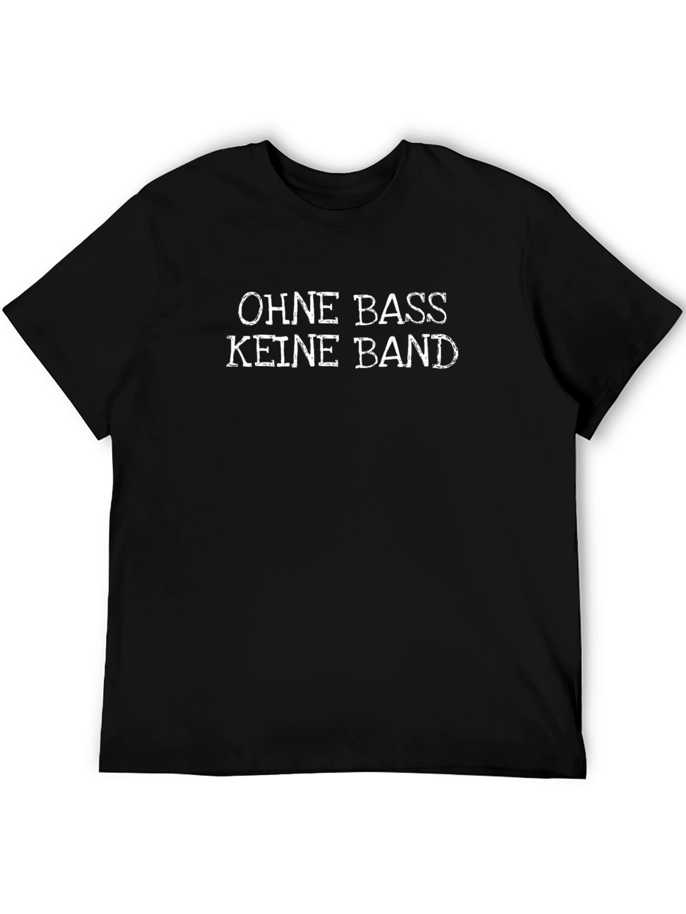 Ohne Bass Keine Band Black T-Shirt