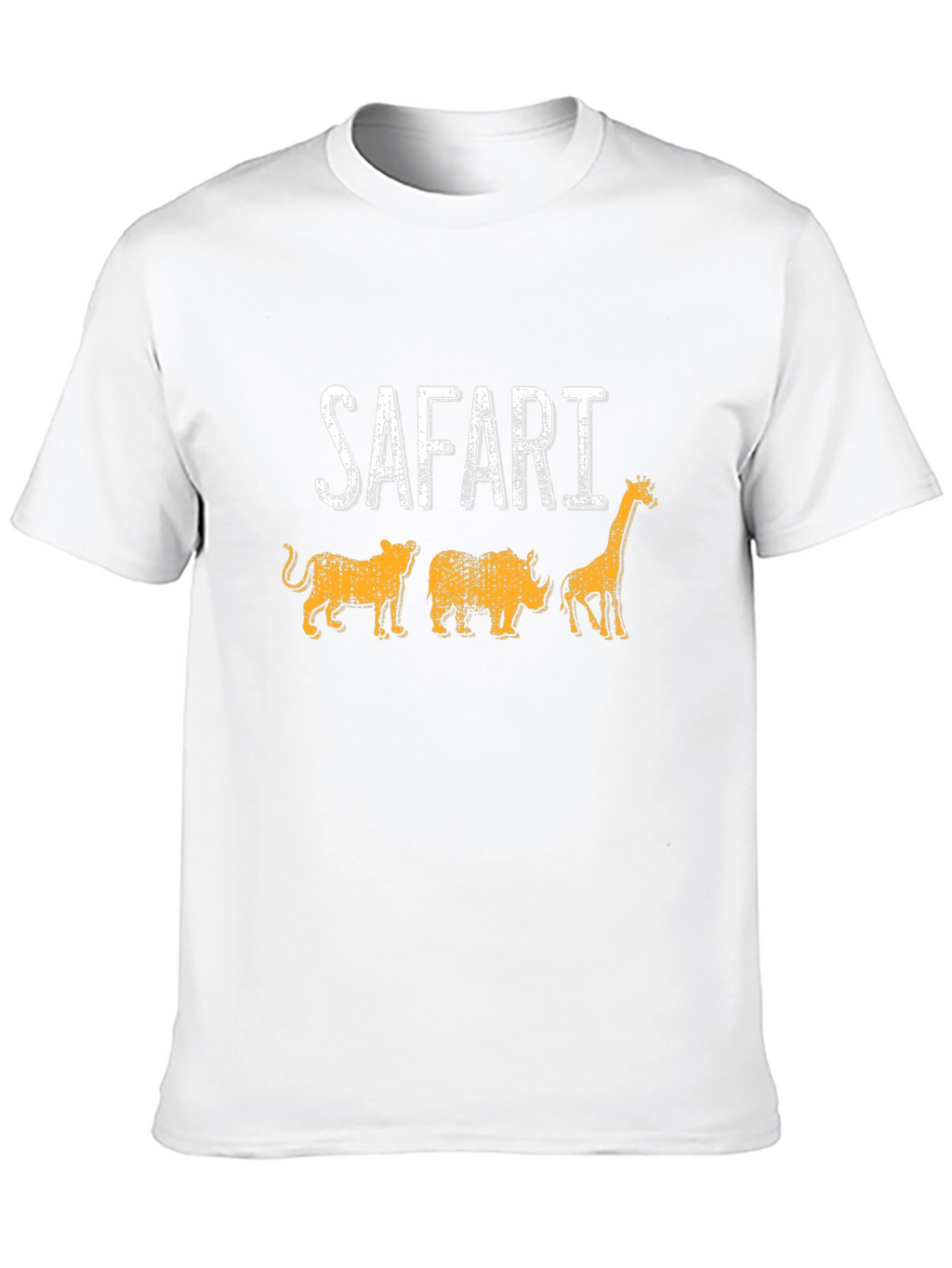 Safari Animals Graphic Print T-Shirt