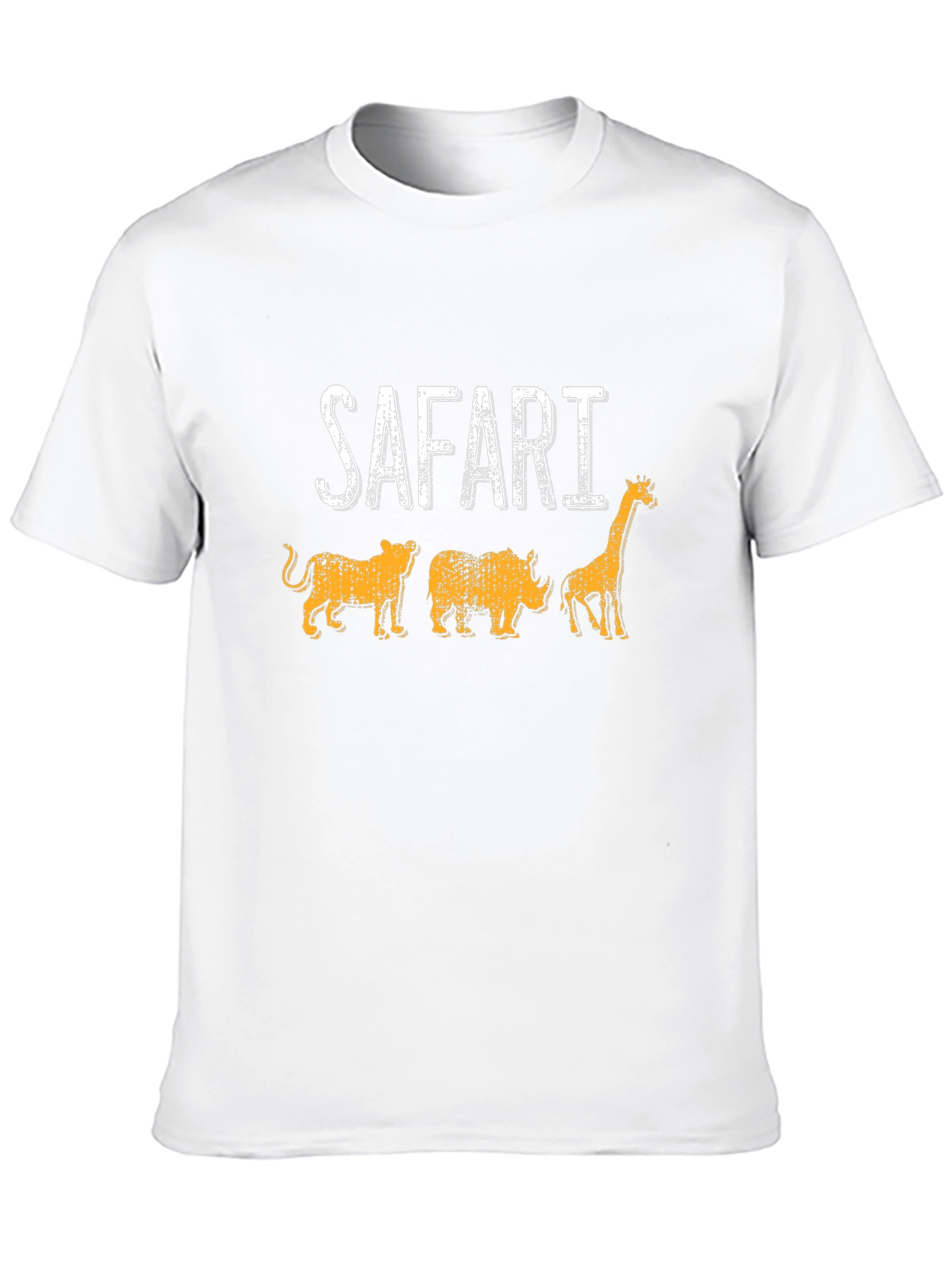 Safari Animals Graphic Print T-Shirt
