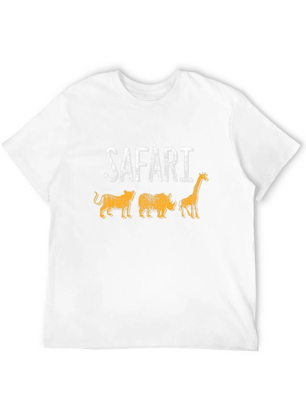 Safari Animals Graphic Print T-Shirt