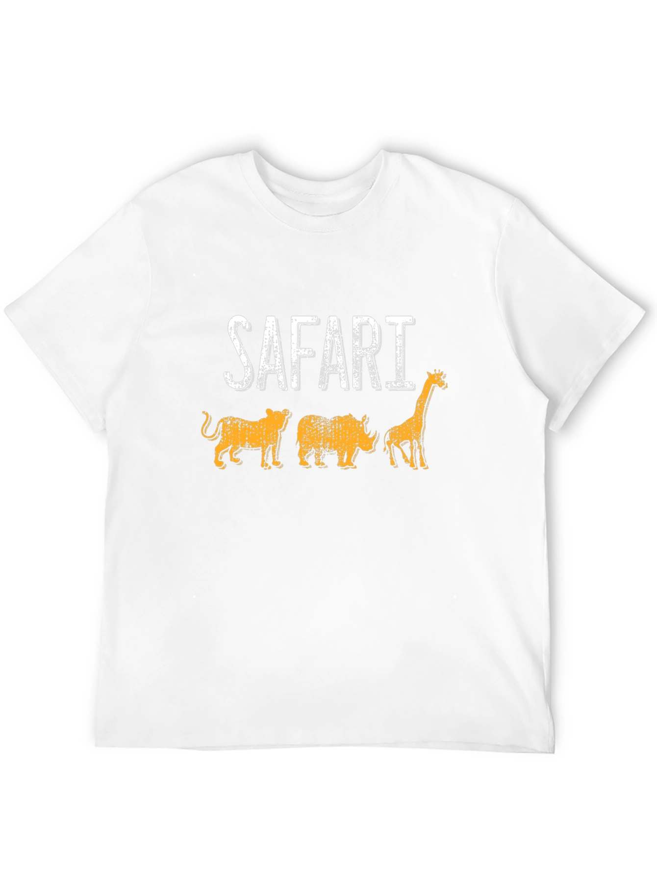 Safari Animals Graphic Print T-Shirt