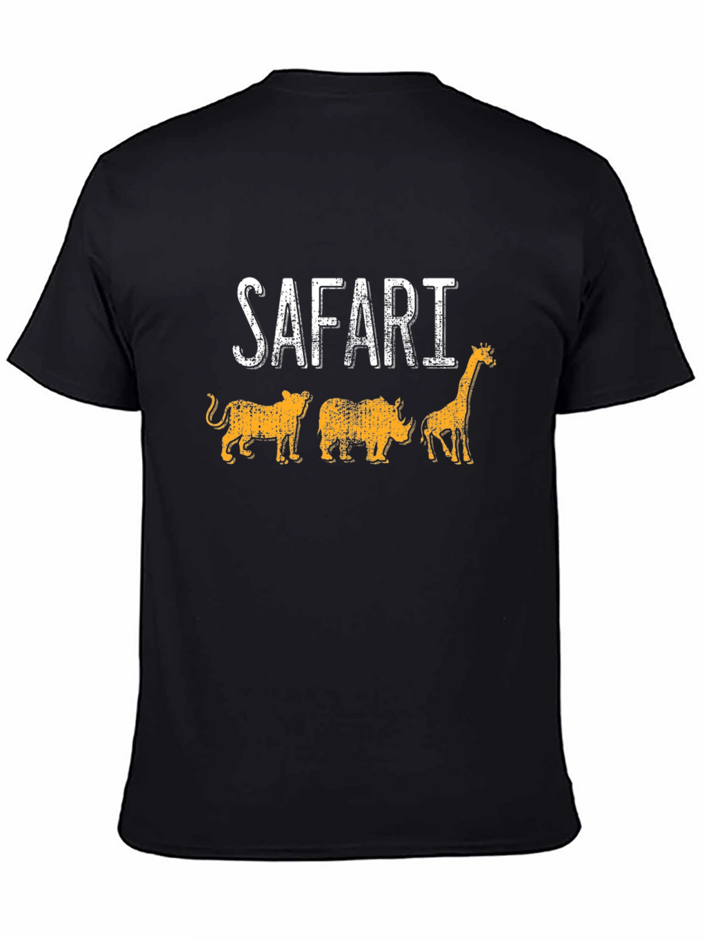 Safari Animals Graphic Print T-Shirt
