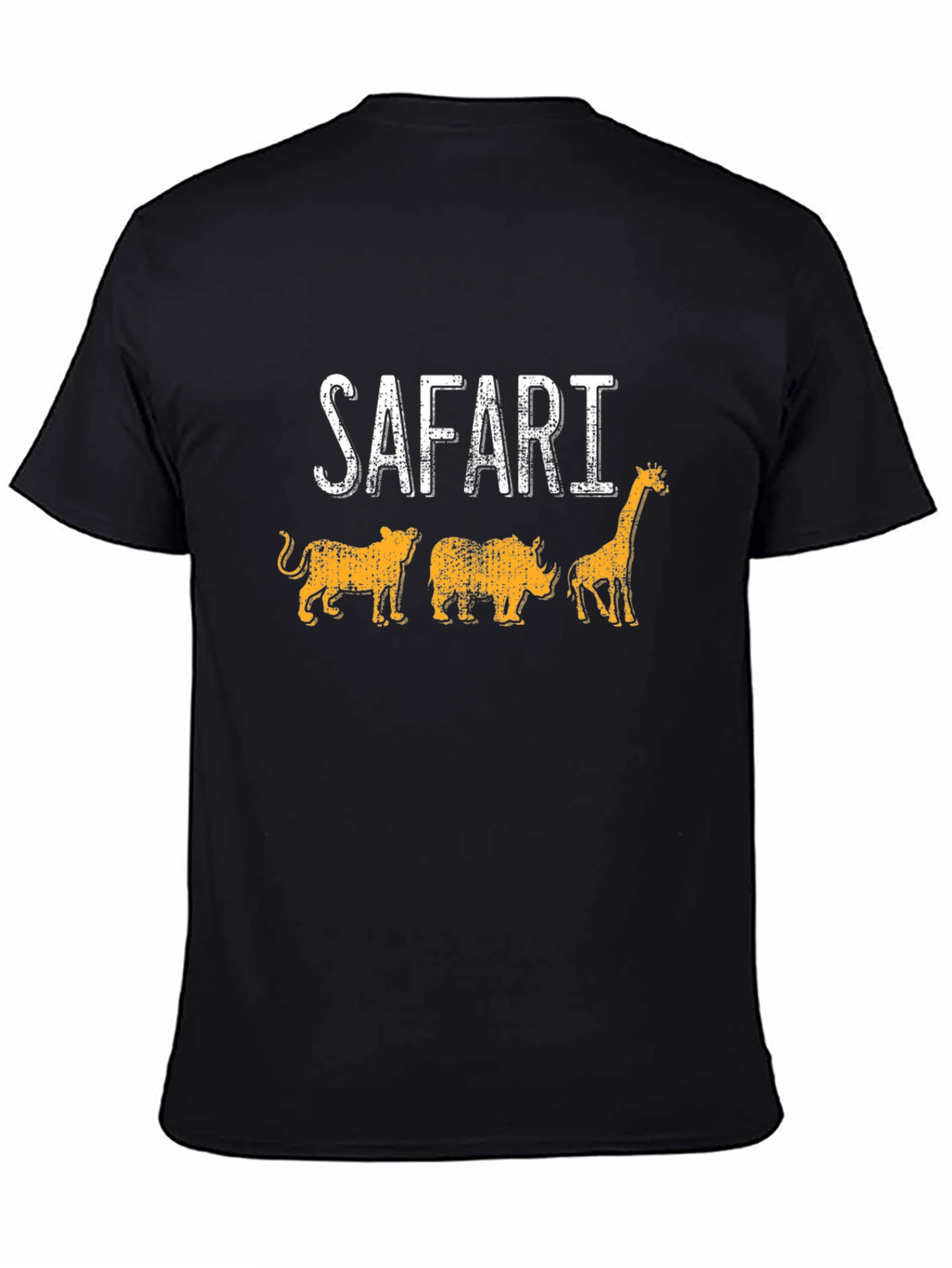 Safari Animals Graphic Print T-Shirt