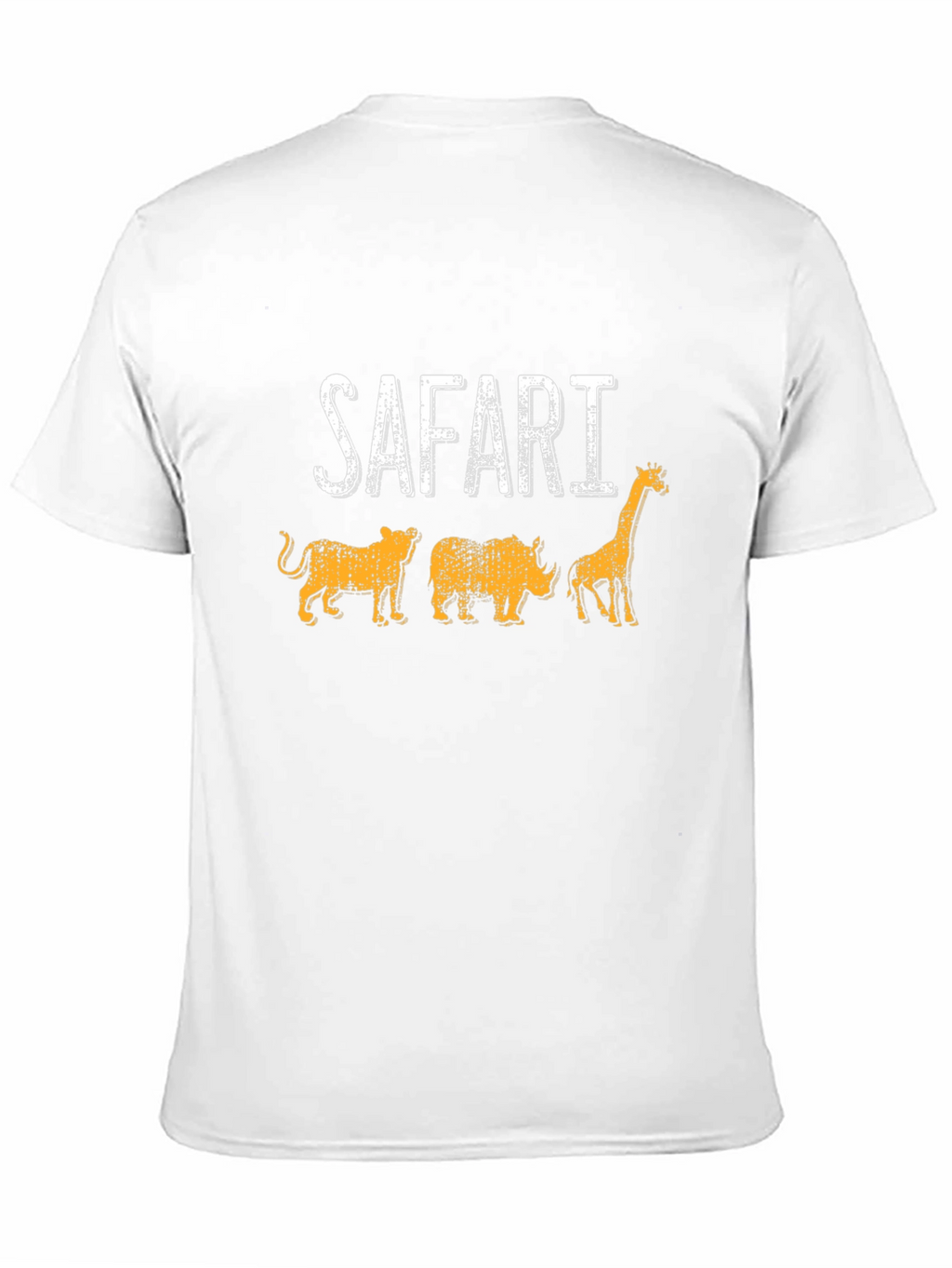Safari Animals Graphic Print T-Shirt