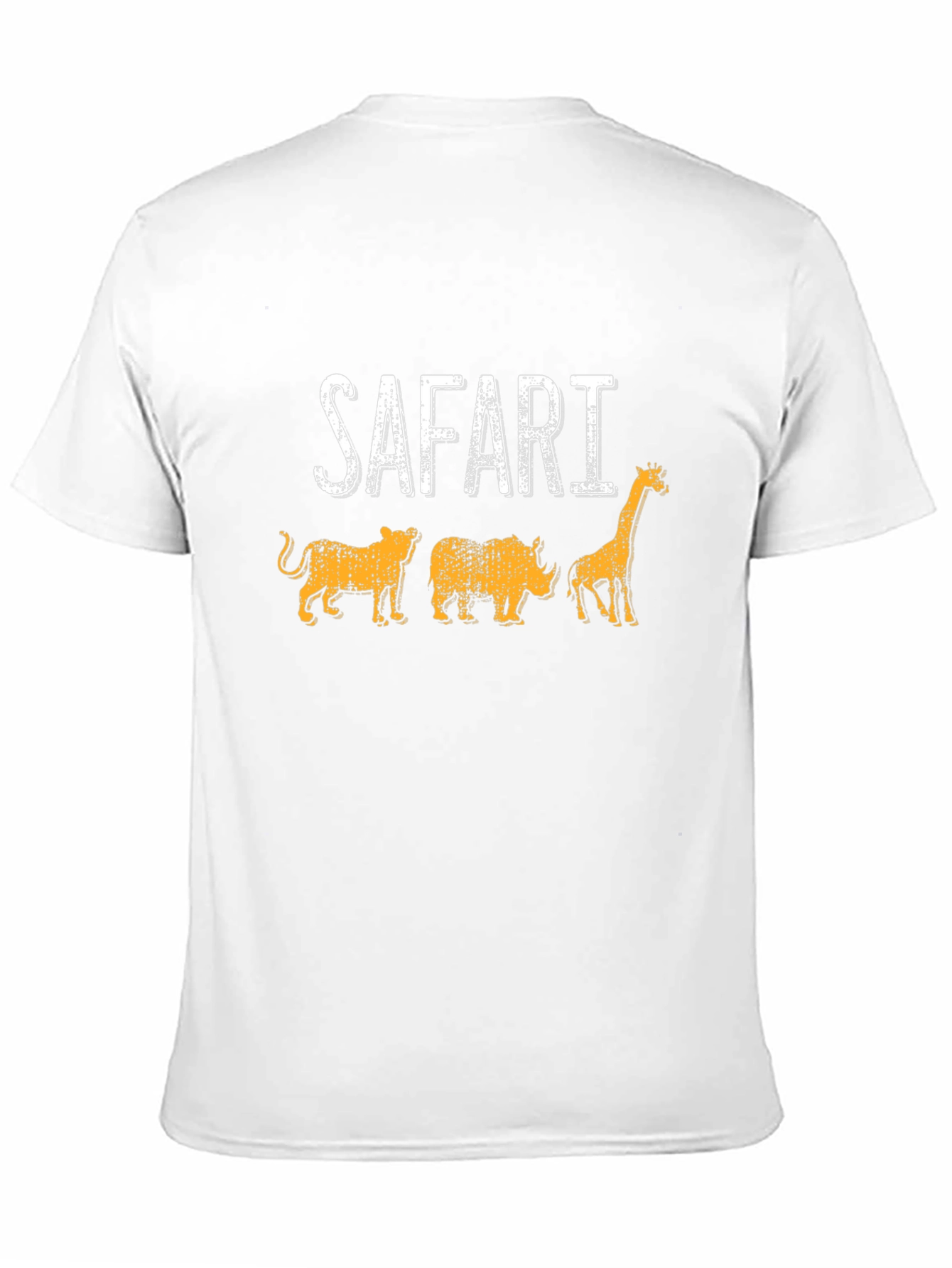 Safari Animals Graphic Print T-Shirt
