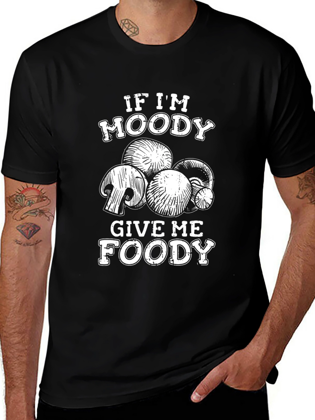 Funny Mushroom Graphic T-Shirt
