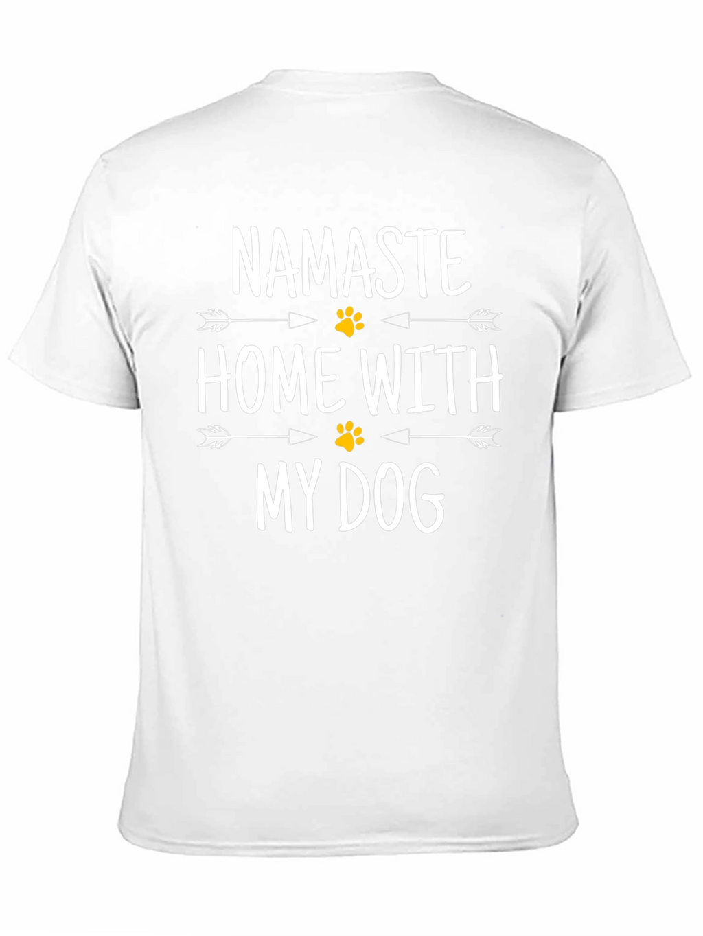 Namaste Home With My Dog T-Shirt