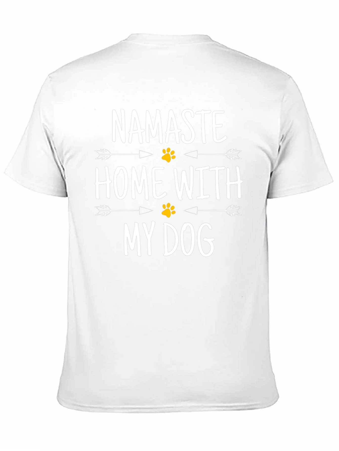 Namaste Home With My Dog T-Shirt
