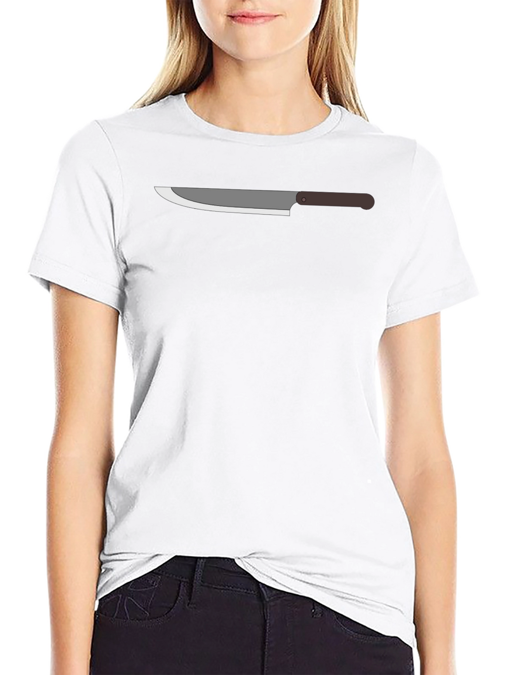 Chefs Knife Graphic Tee - Black