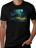 Surreal Bug Graphic Tee - Unique Design