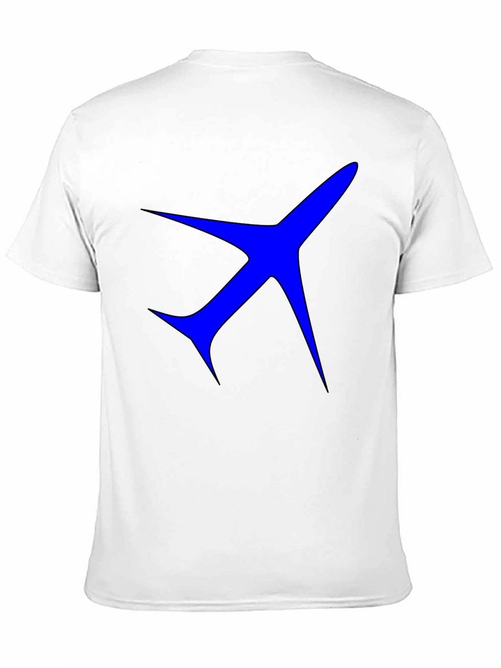 Airplane Graphic Black T-Shirt