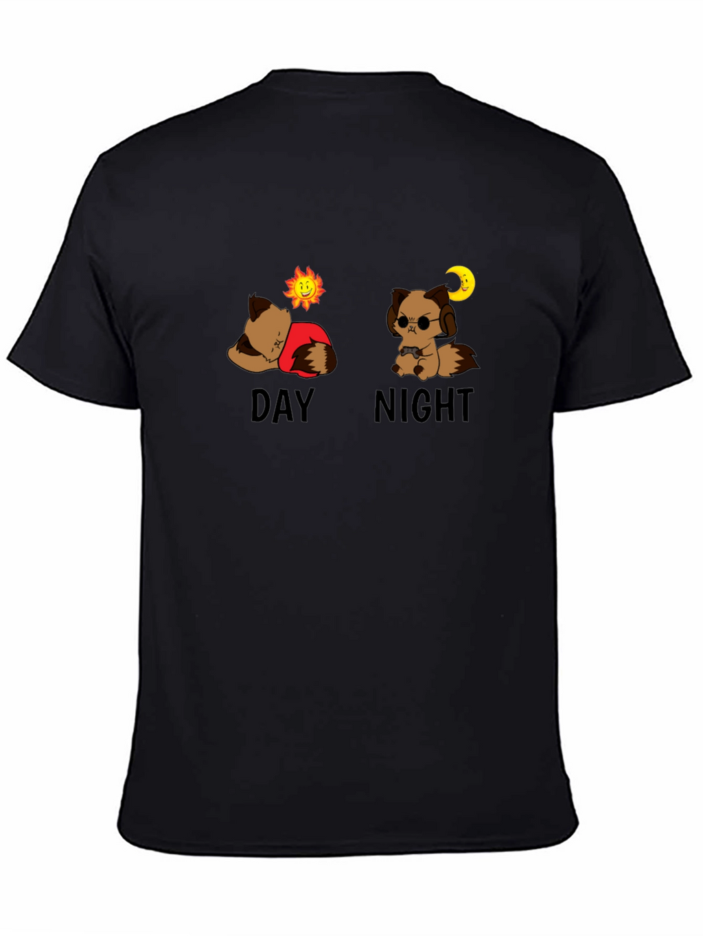 Day & Night Graphic T-Shirt