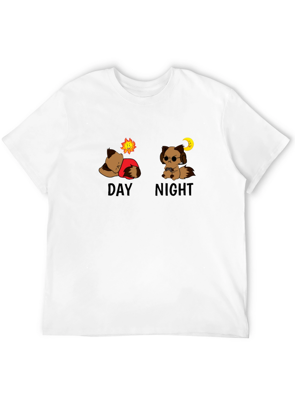Day & Night Graphic T-Shirt