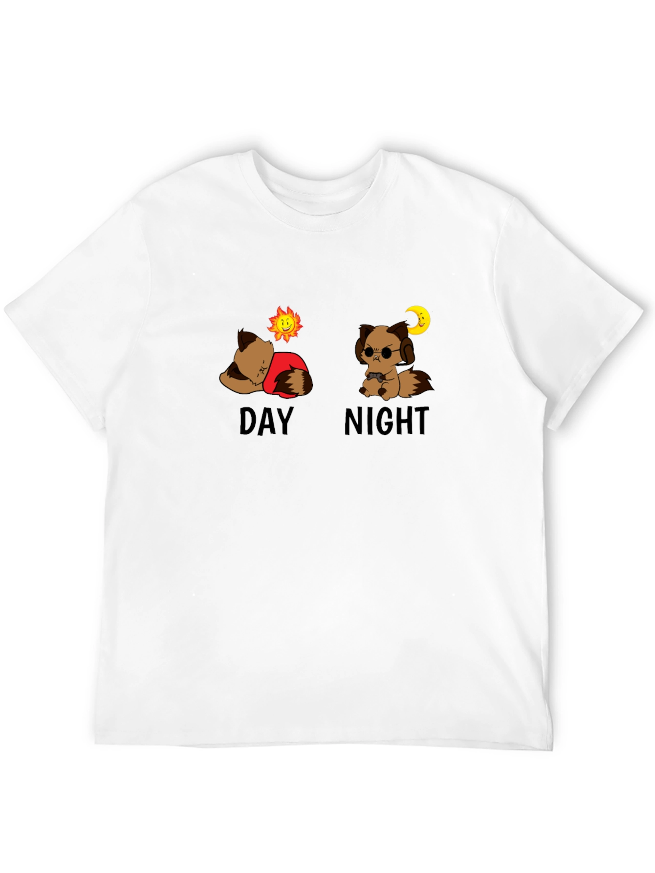 Day & Night Graphic T-Shirt