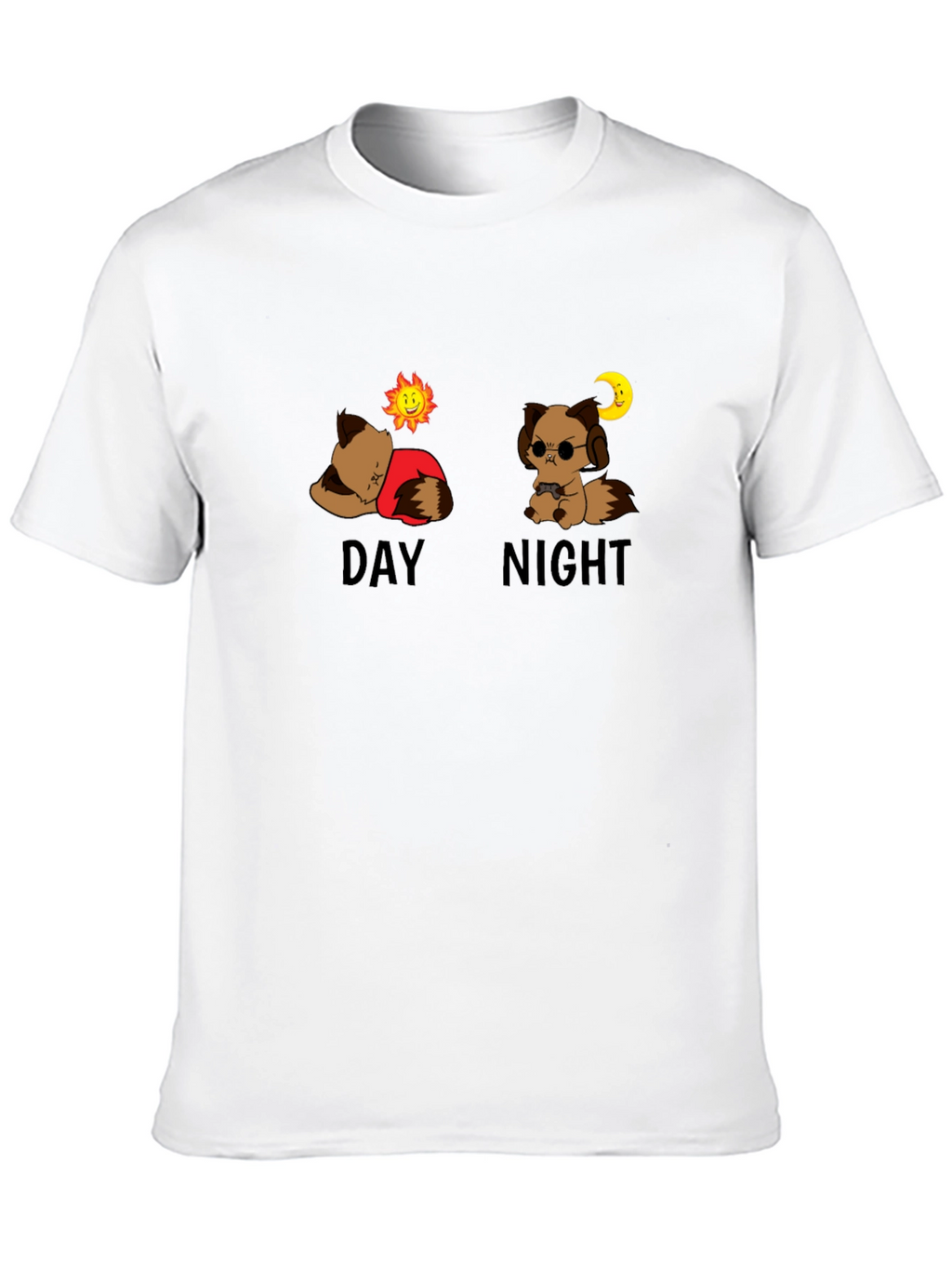 Day & Night Graphic T-Shirt