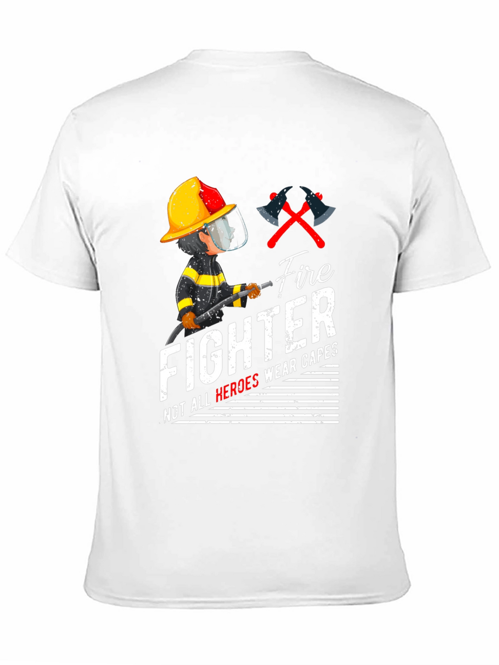 Firefighter Heroes Graphic T-Shirt