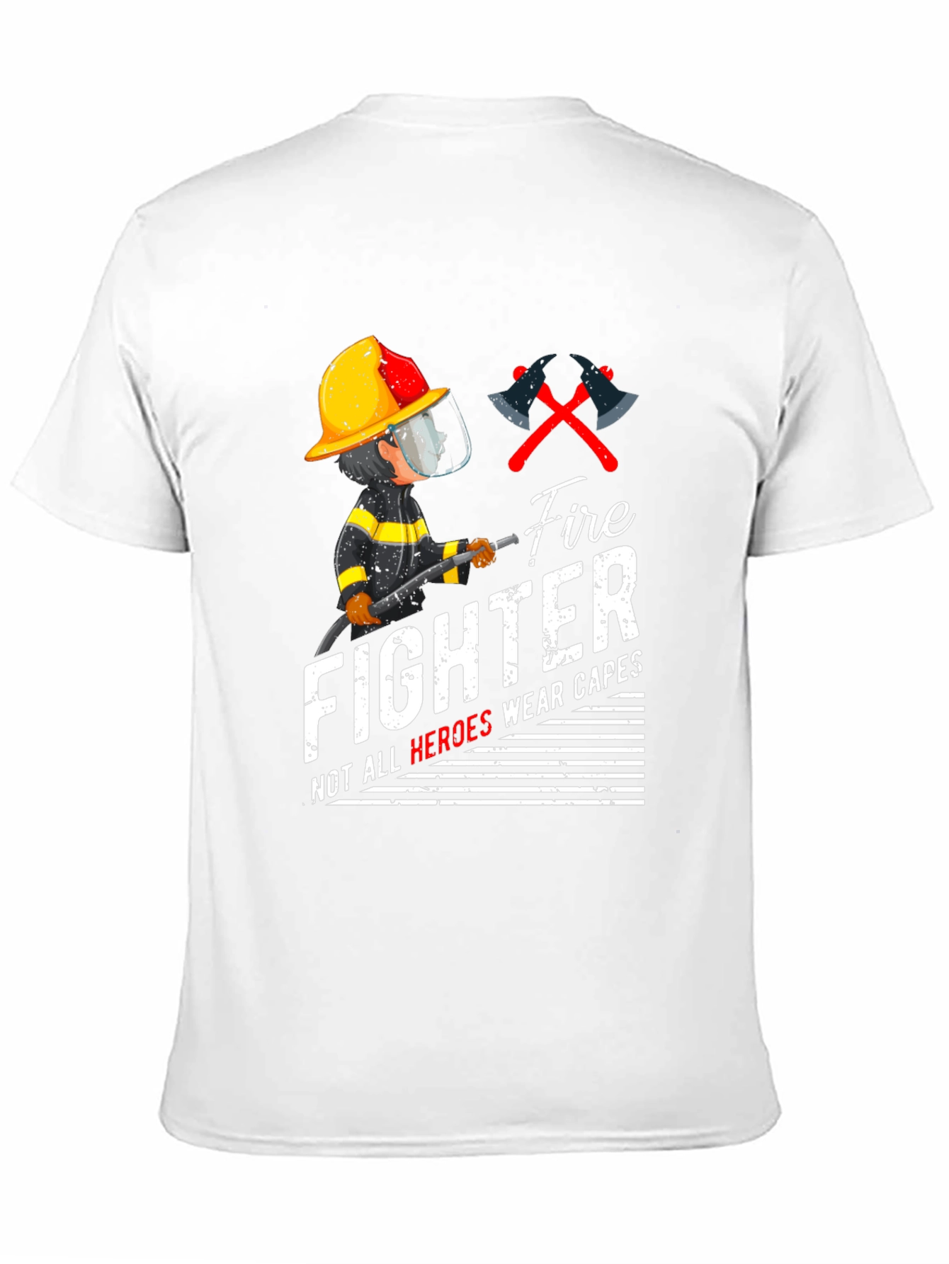 Firefighter Heroes Graphic T-Shirt