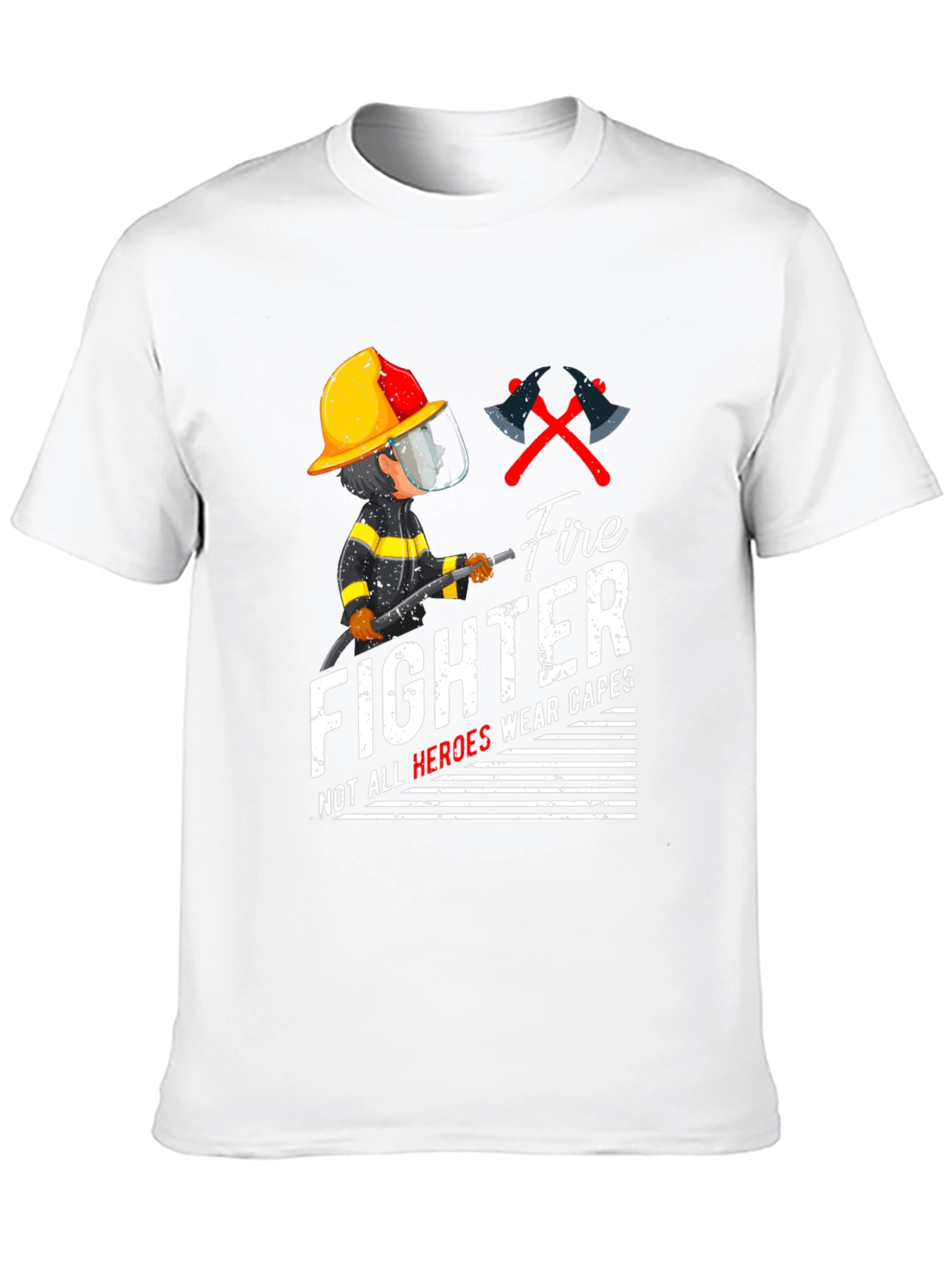 Firefighter Heroes Graphic T-Shirt