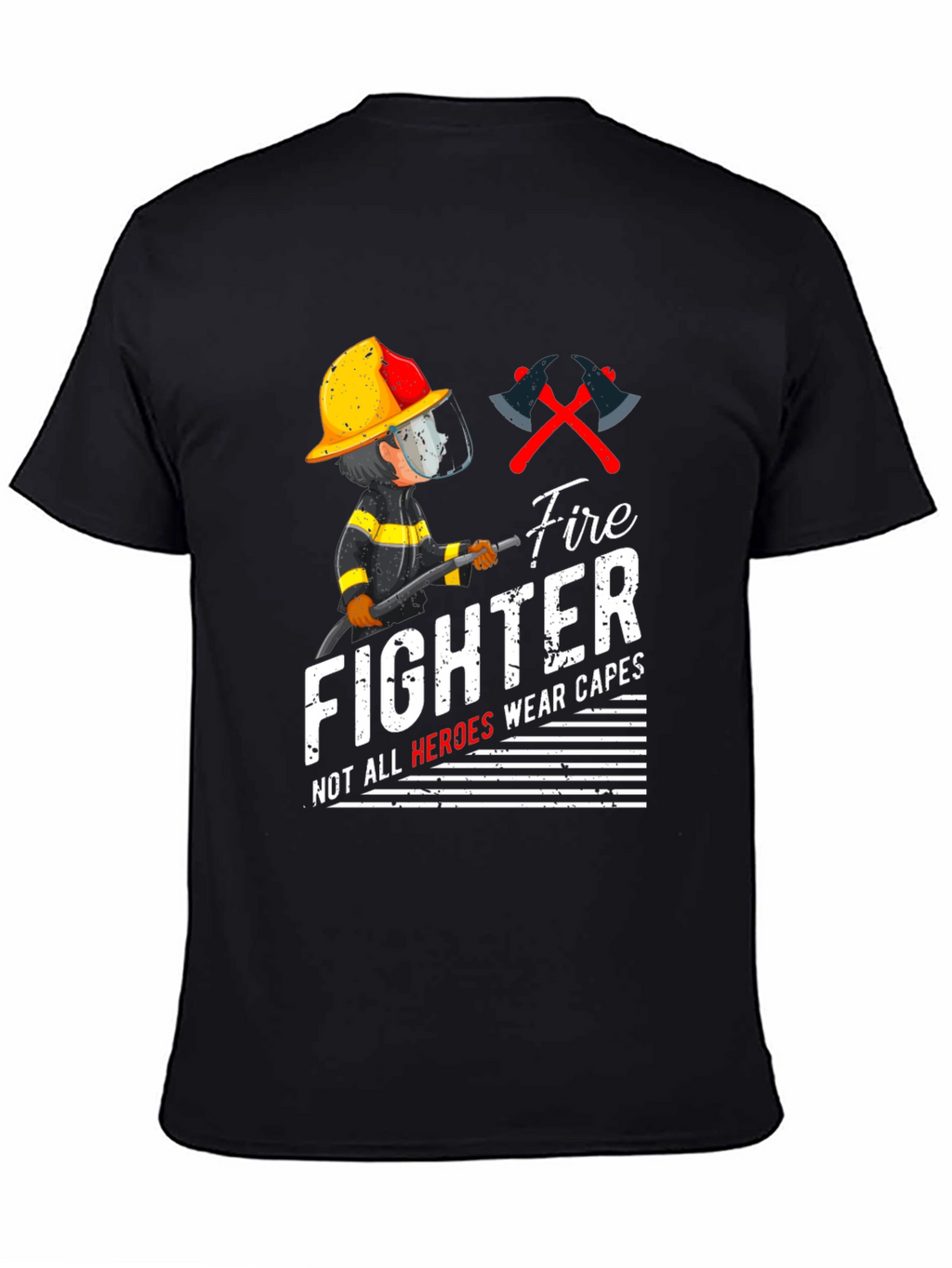 Firefighter Heroes Graphic T-Shirt
