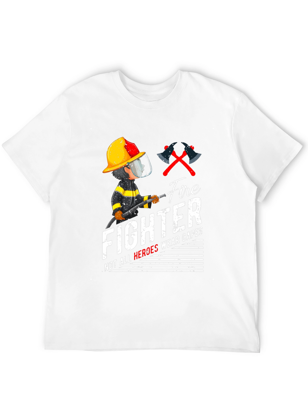 Firefighter Heroes Graphic T-Shirt