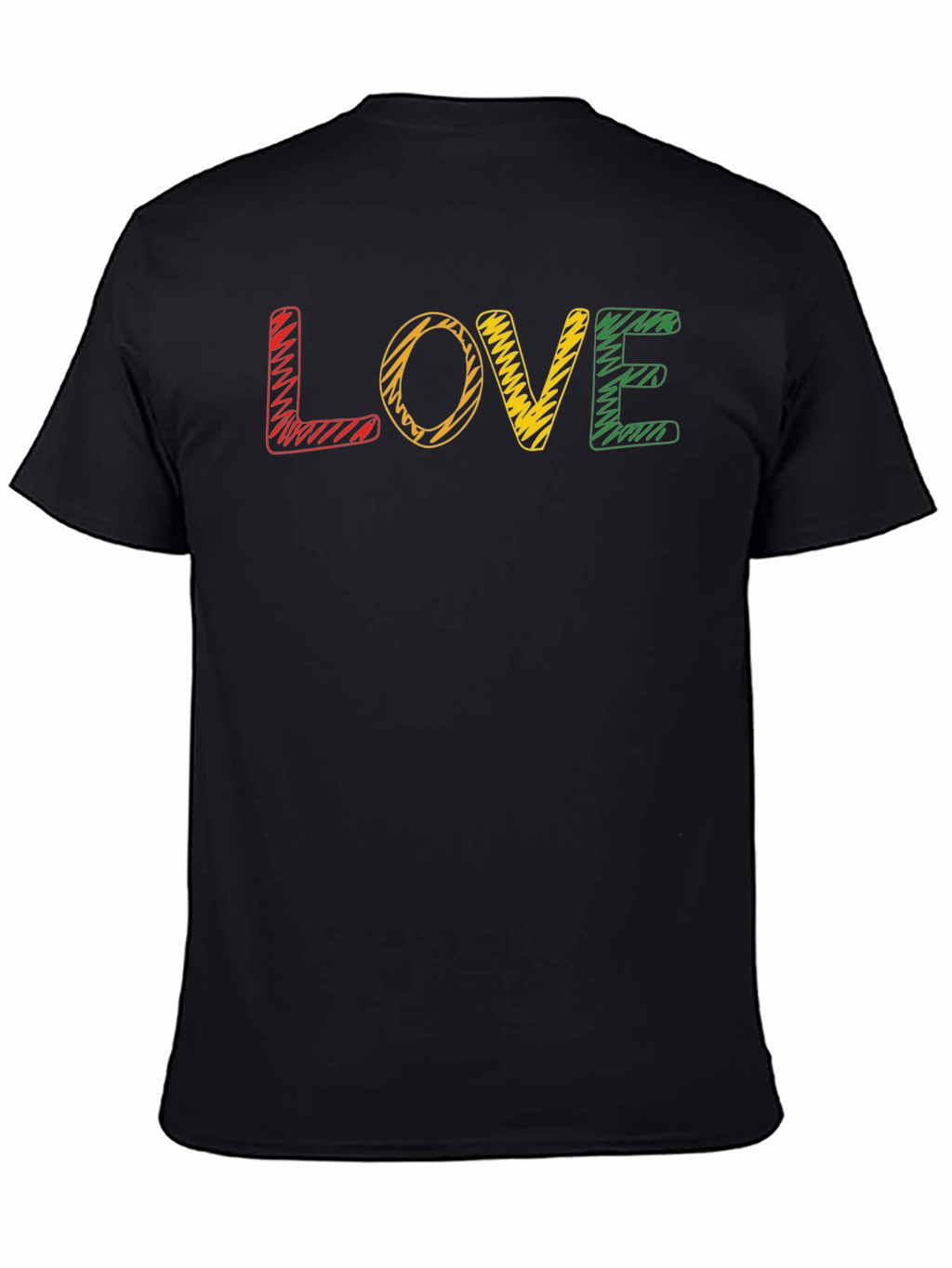 Rasta Love T-Shirt - Reggae Inspired Graphic Tee