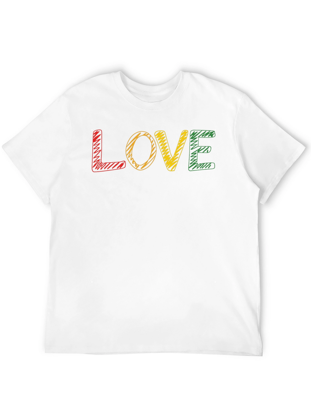 Rasta Love T-Shirt - Reggae Inspired Graphic Tee
